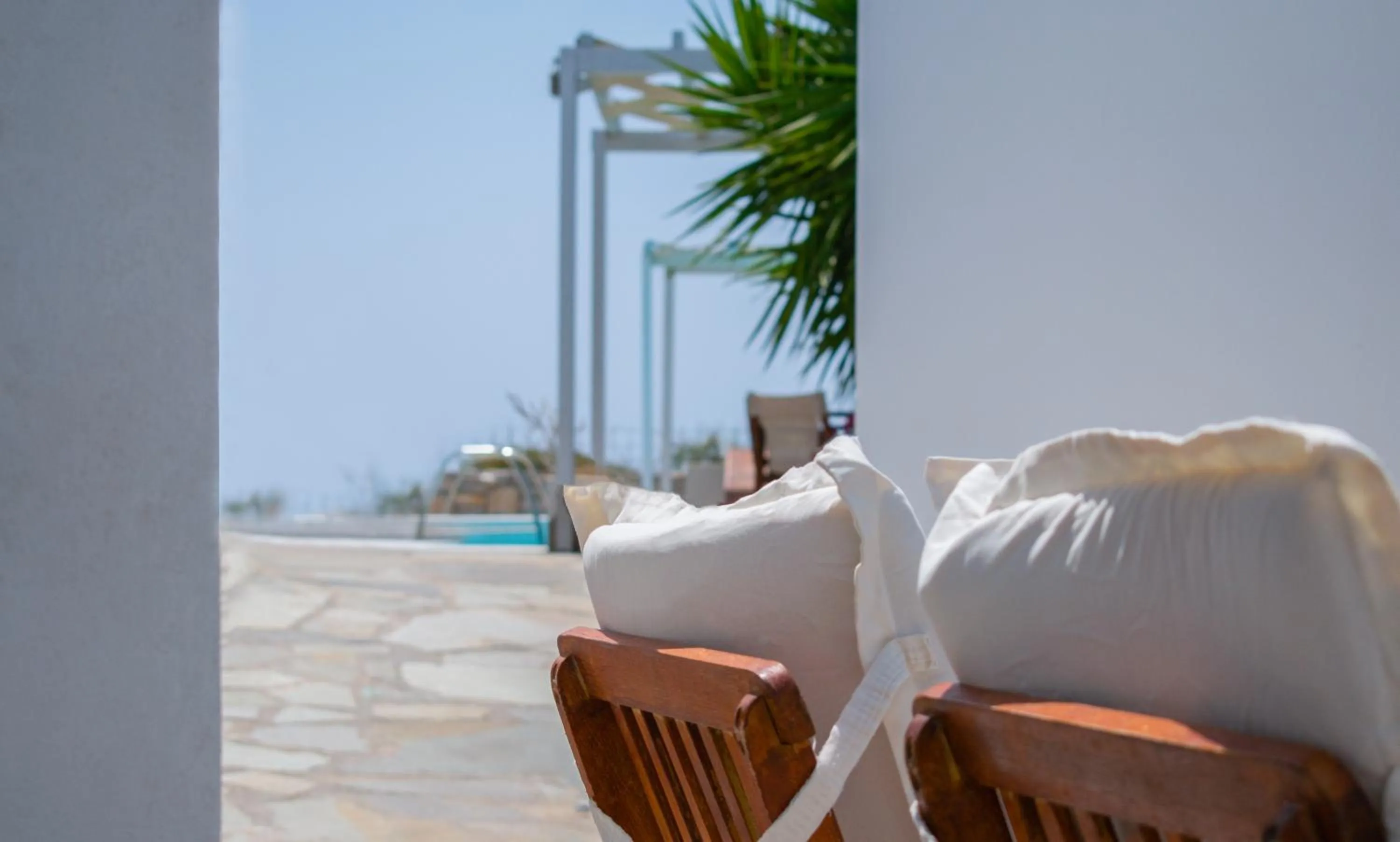 Patio in Aeraki Studios