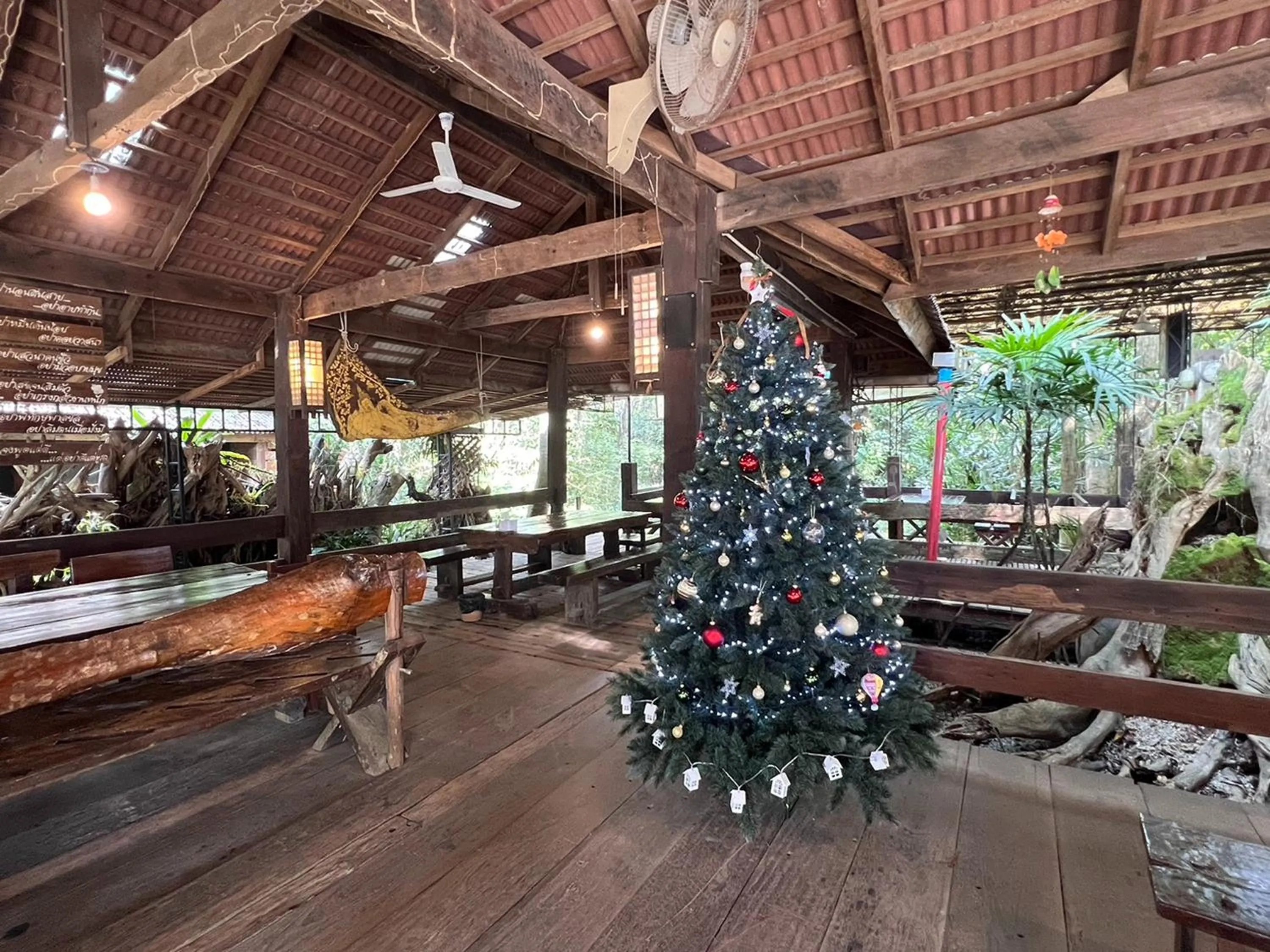 Seating area in Pang Mai Resort