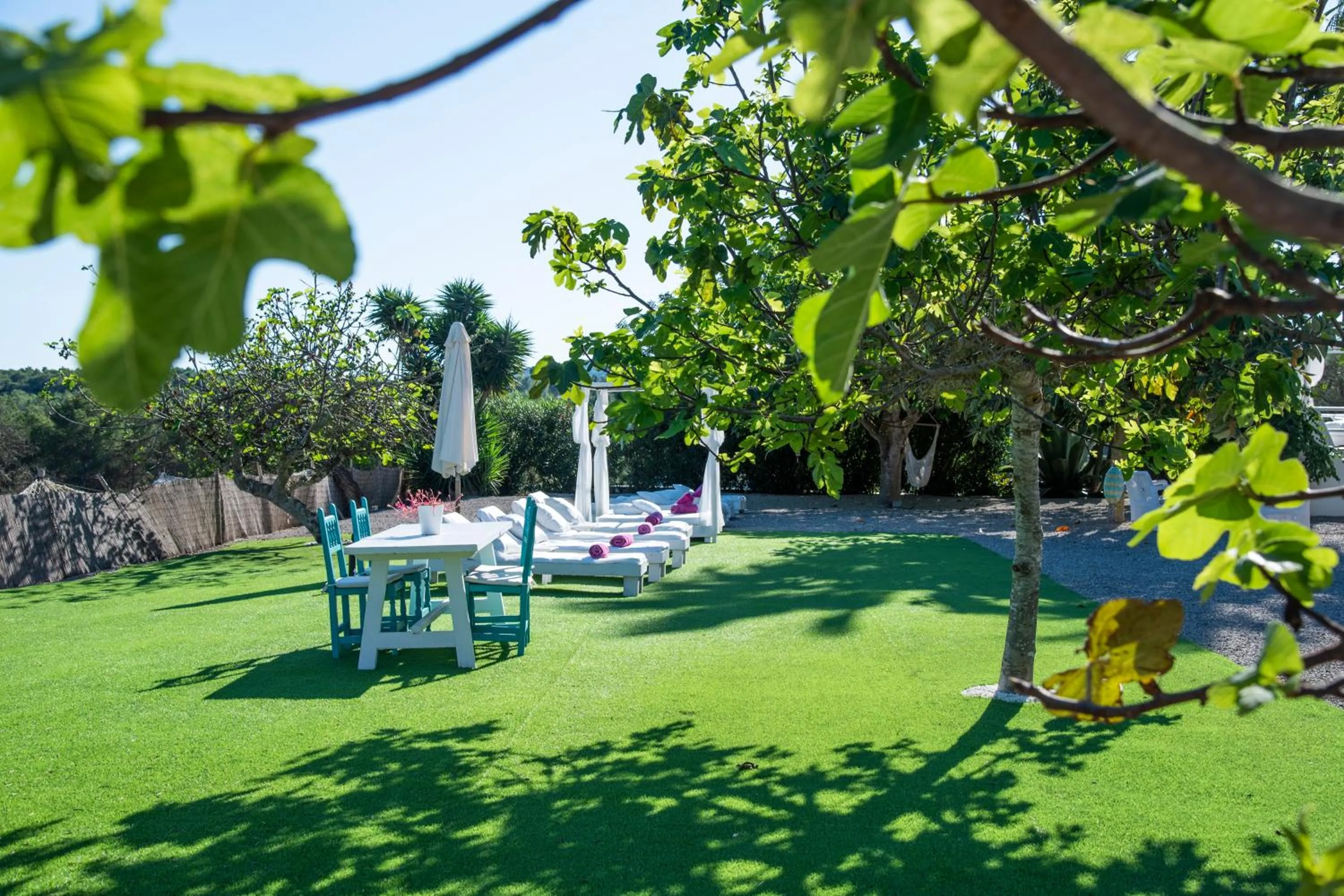 Garden in Agroturismo Can Cosmi Prats