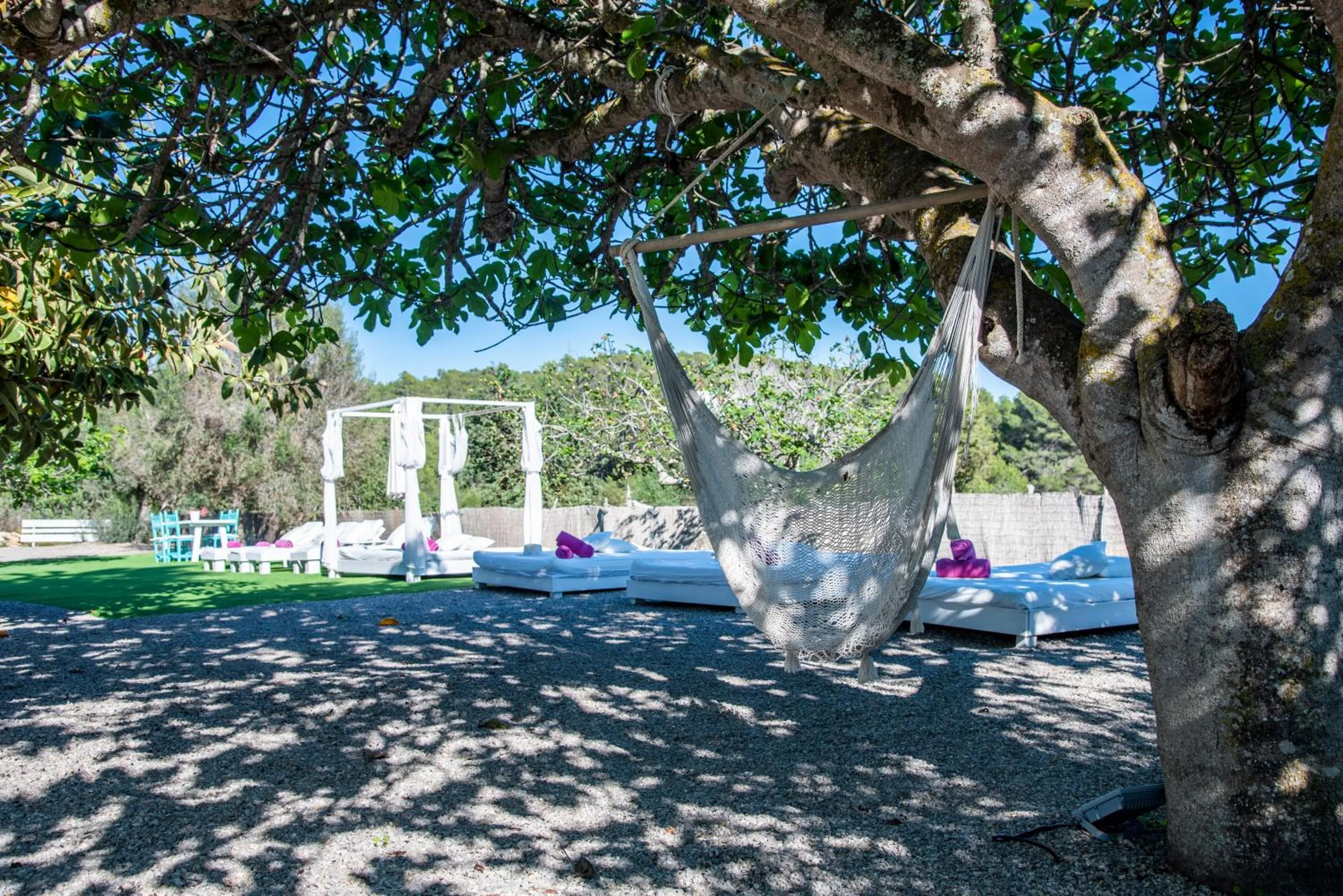 Garden in Agroturismo Can Cosmi Prats