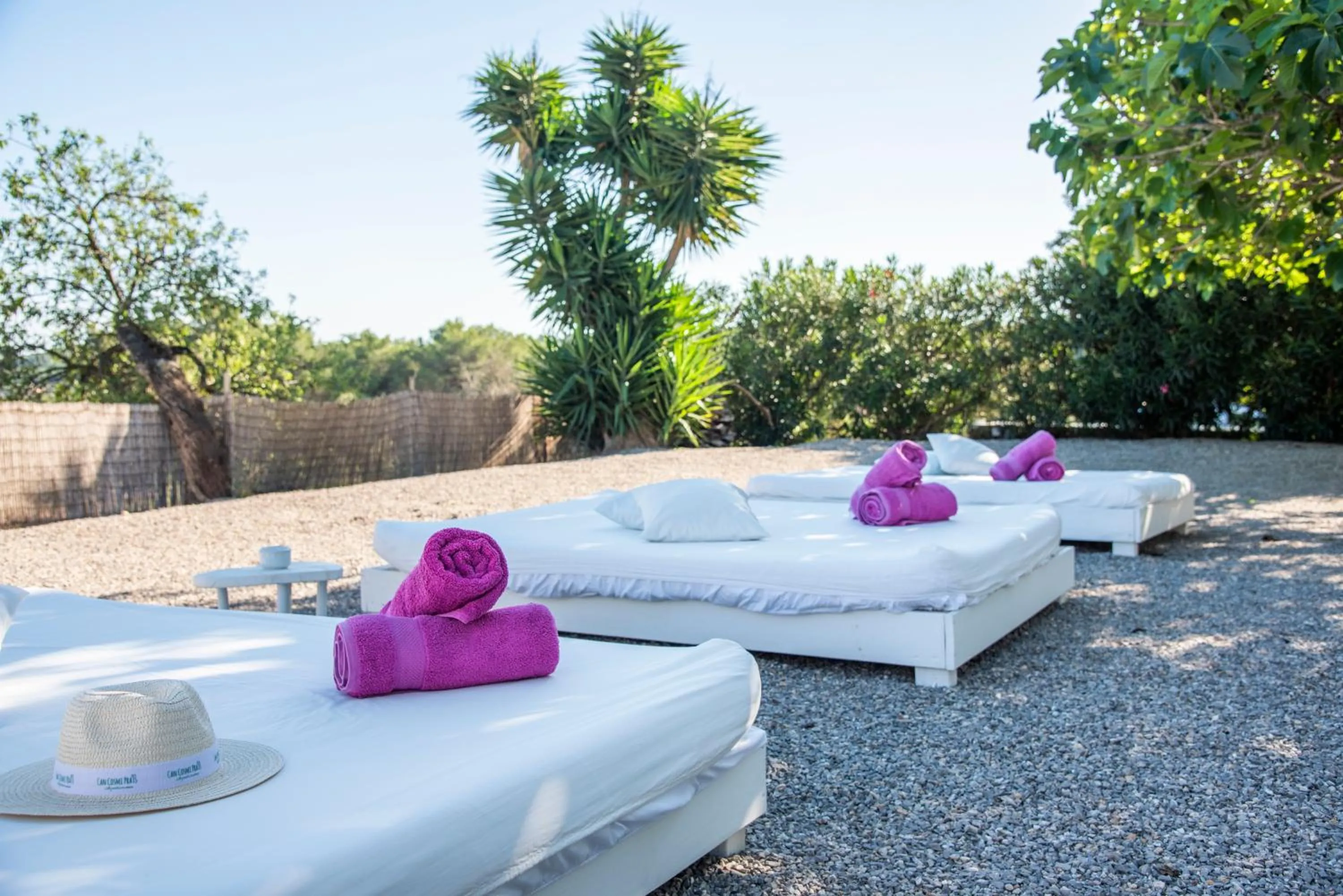 Garden in Agroturismo Can Cosmi Prats