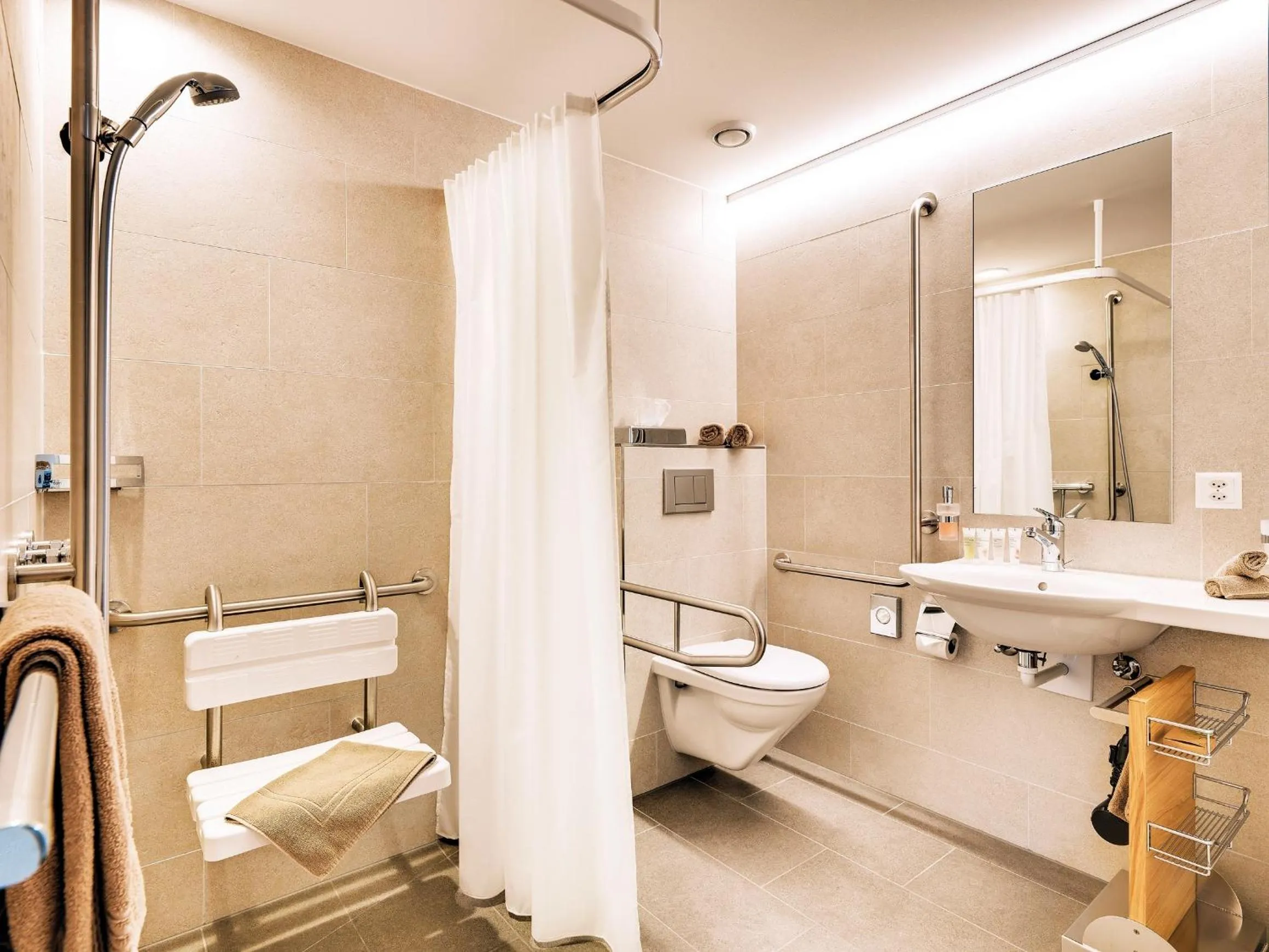 Toilet in Ferienhotel Bodensee