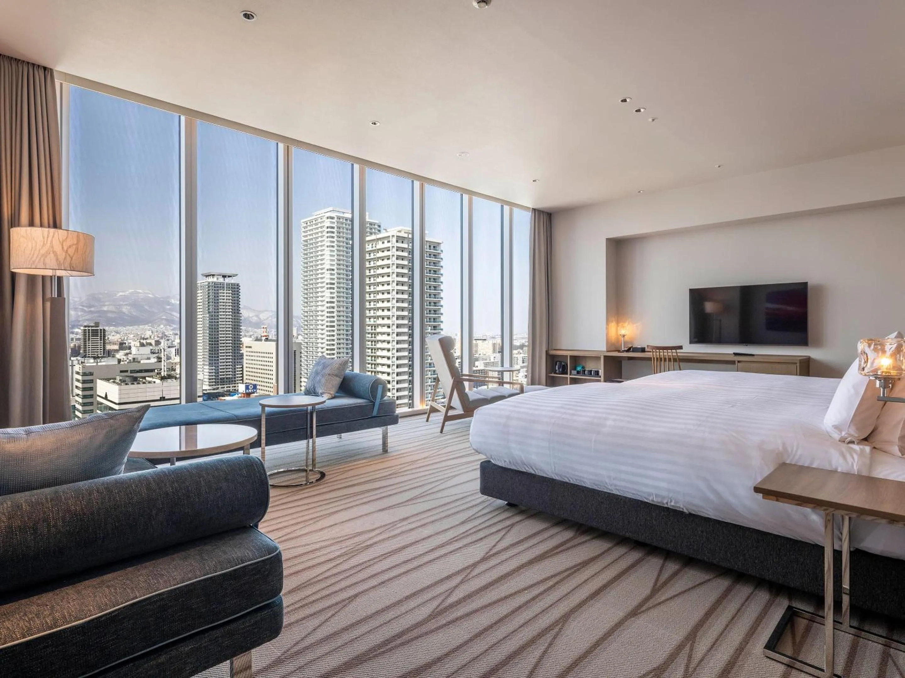 Photo of the whole room, Bed in SAPPORO HOTEL by GRANBELL