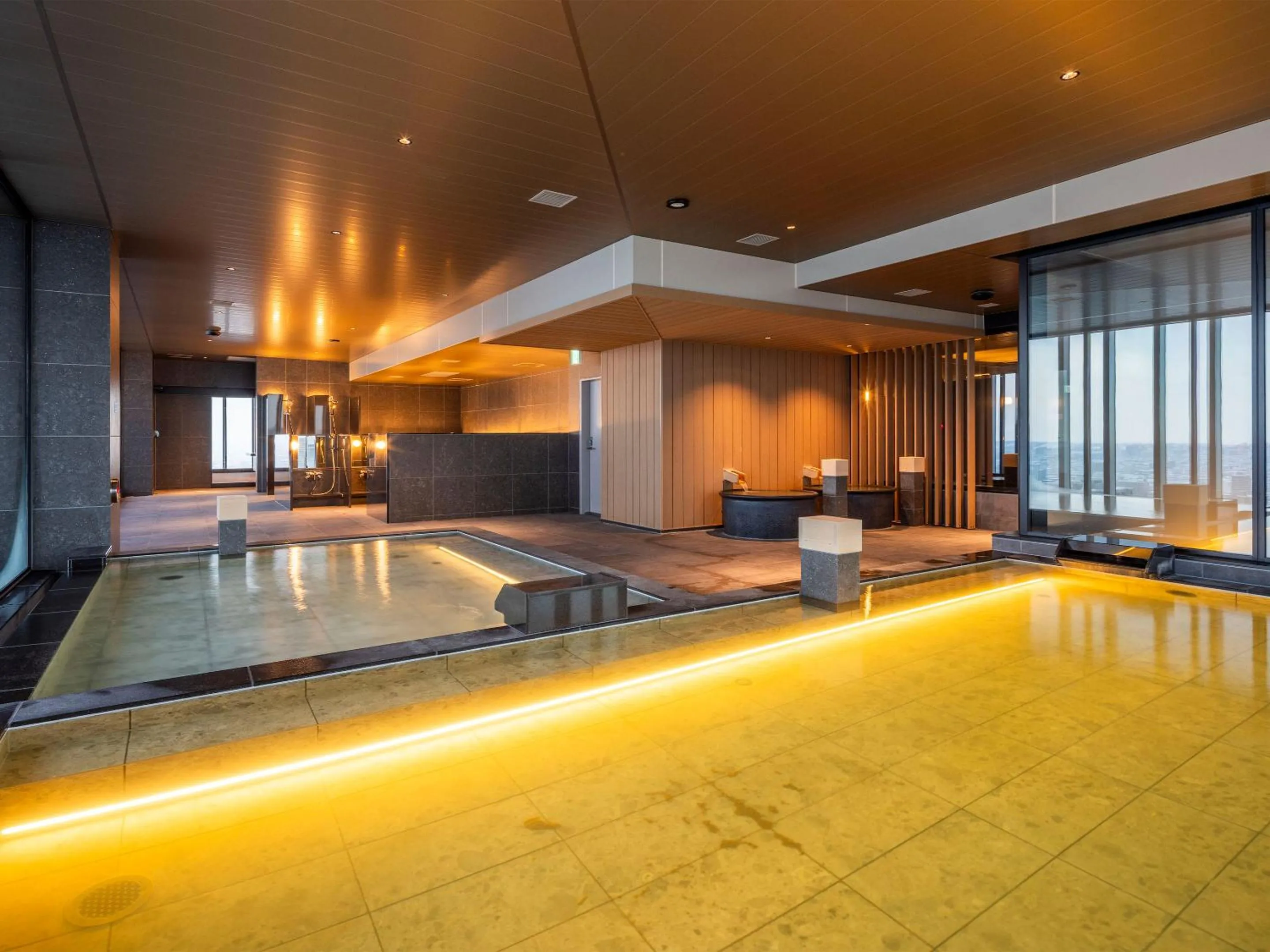 Hot Spring Bath in SAPPORO HOTEL by GRANBELL