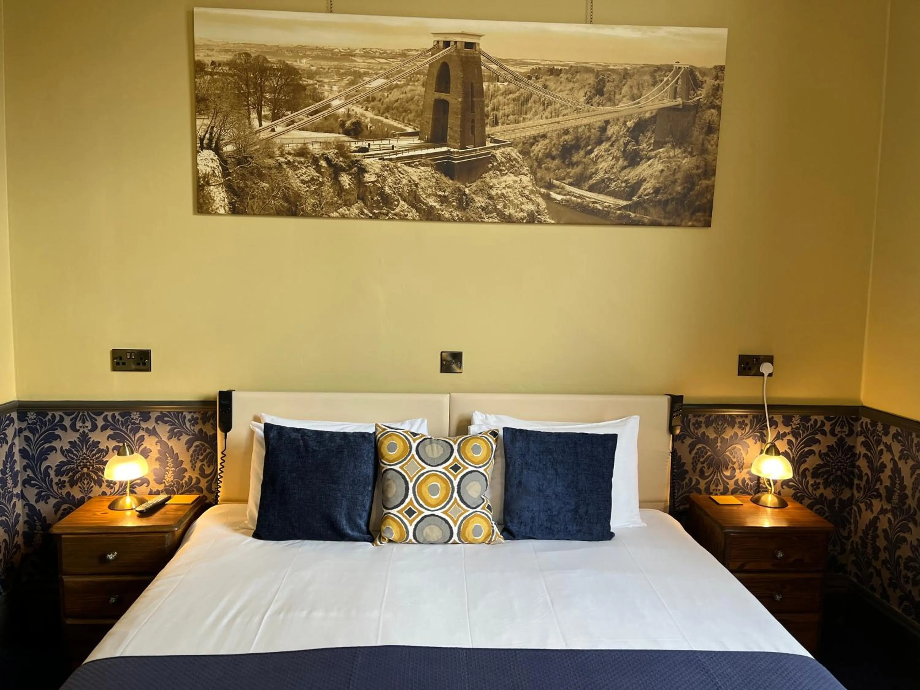 Bed in Atlantis Holiday Apartments