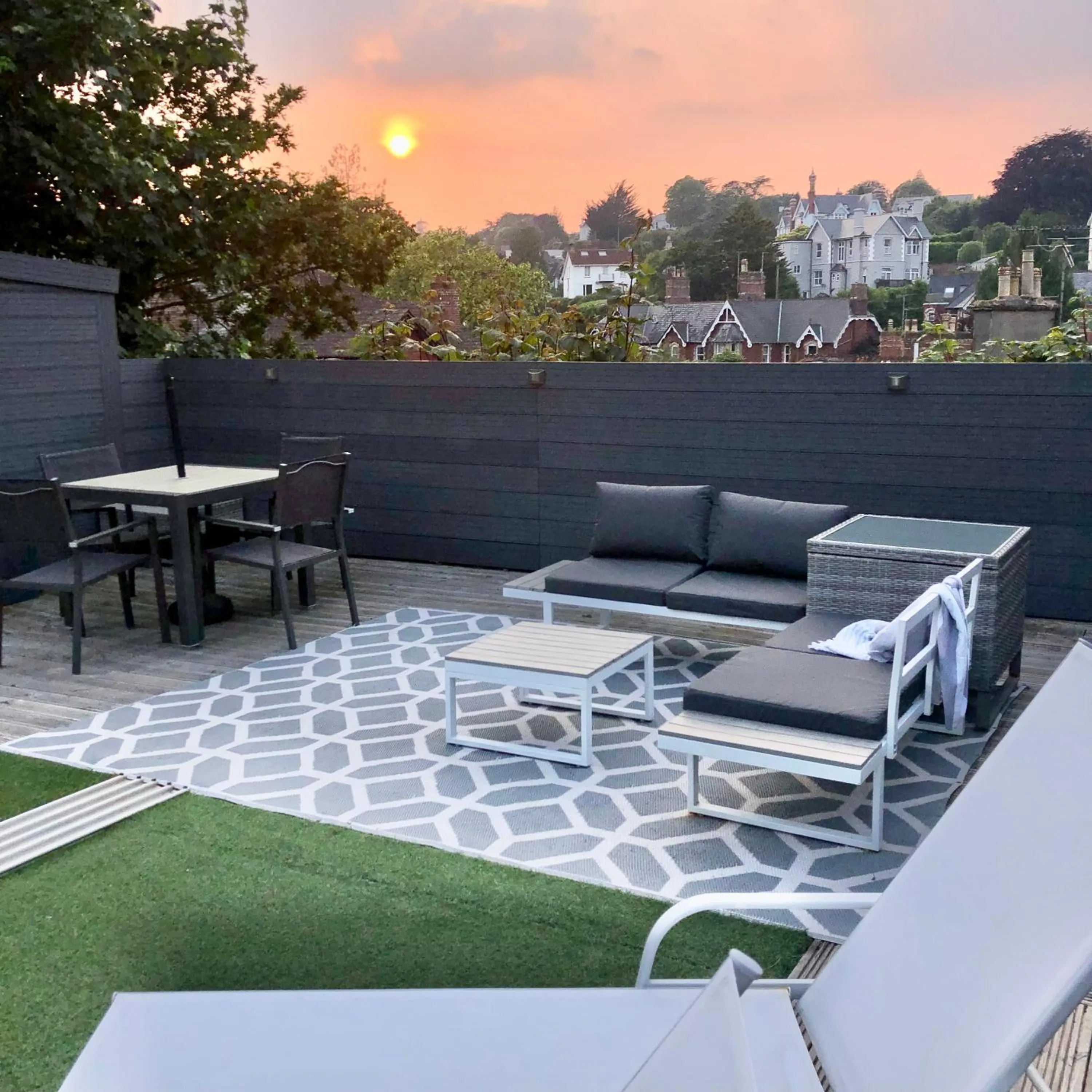 Patio in Atlantis Holiday Apartments