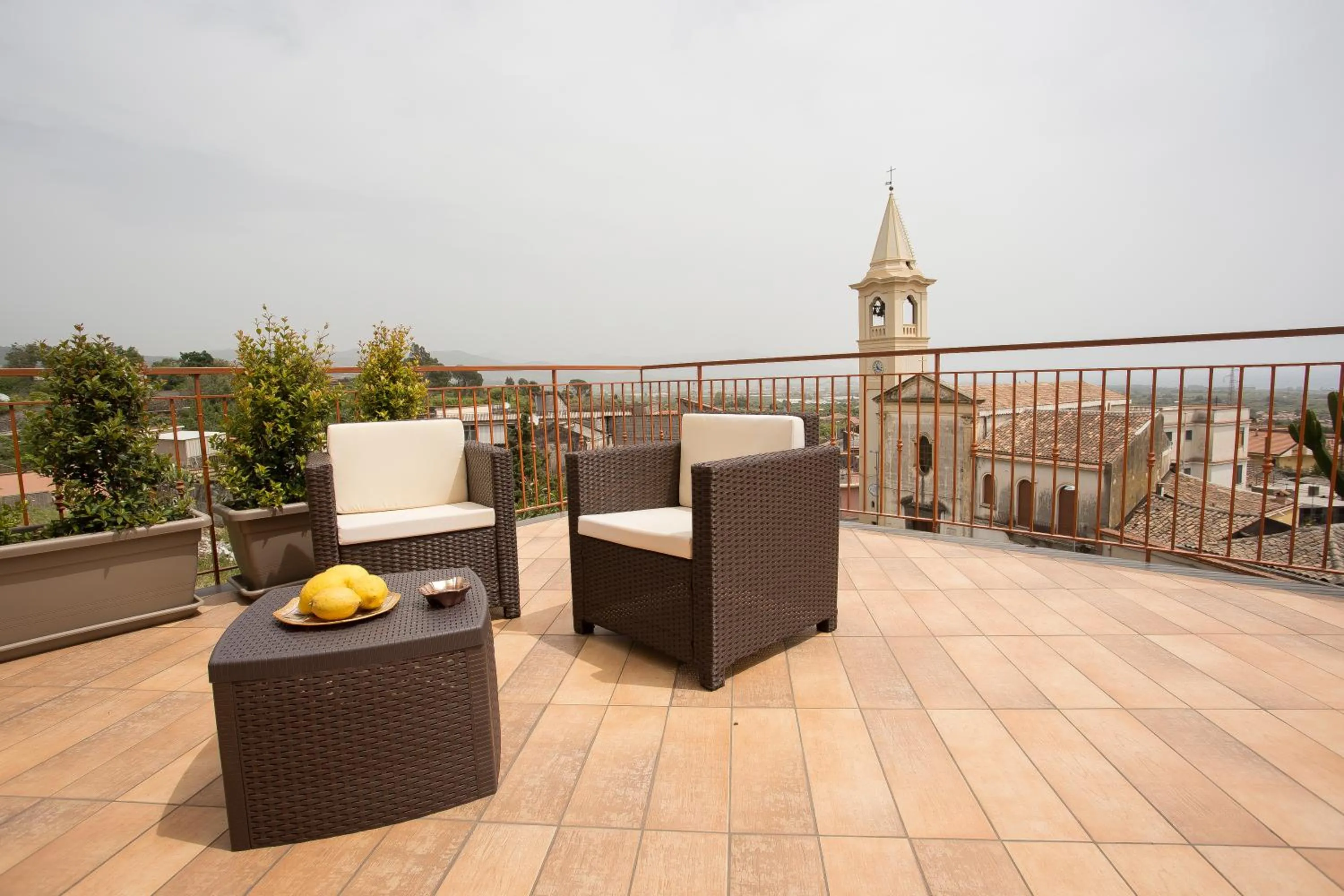Balcony/Terrace in House Etna View