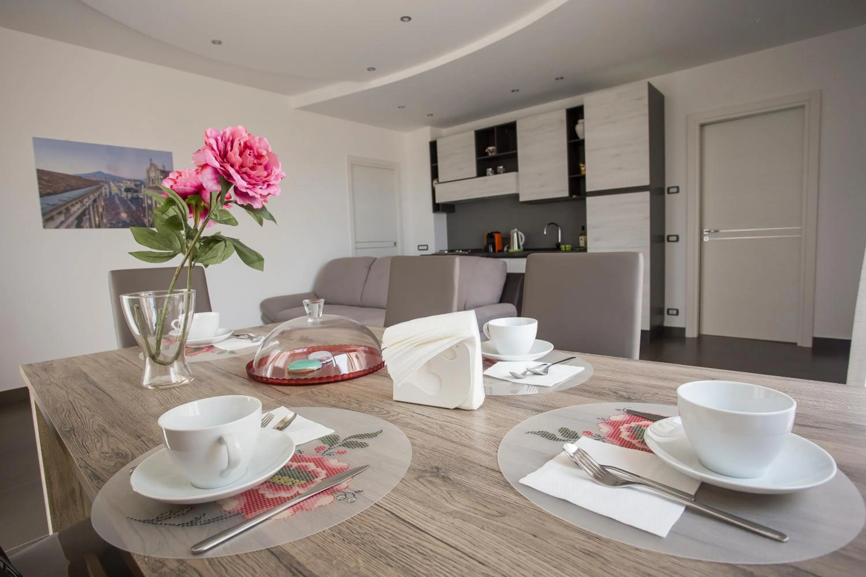 Kitchen or kitchenette in House Etna View