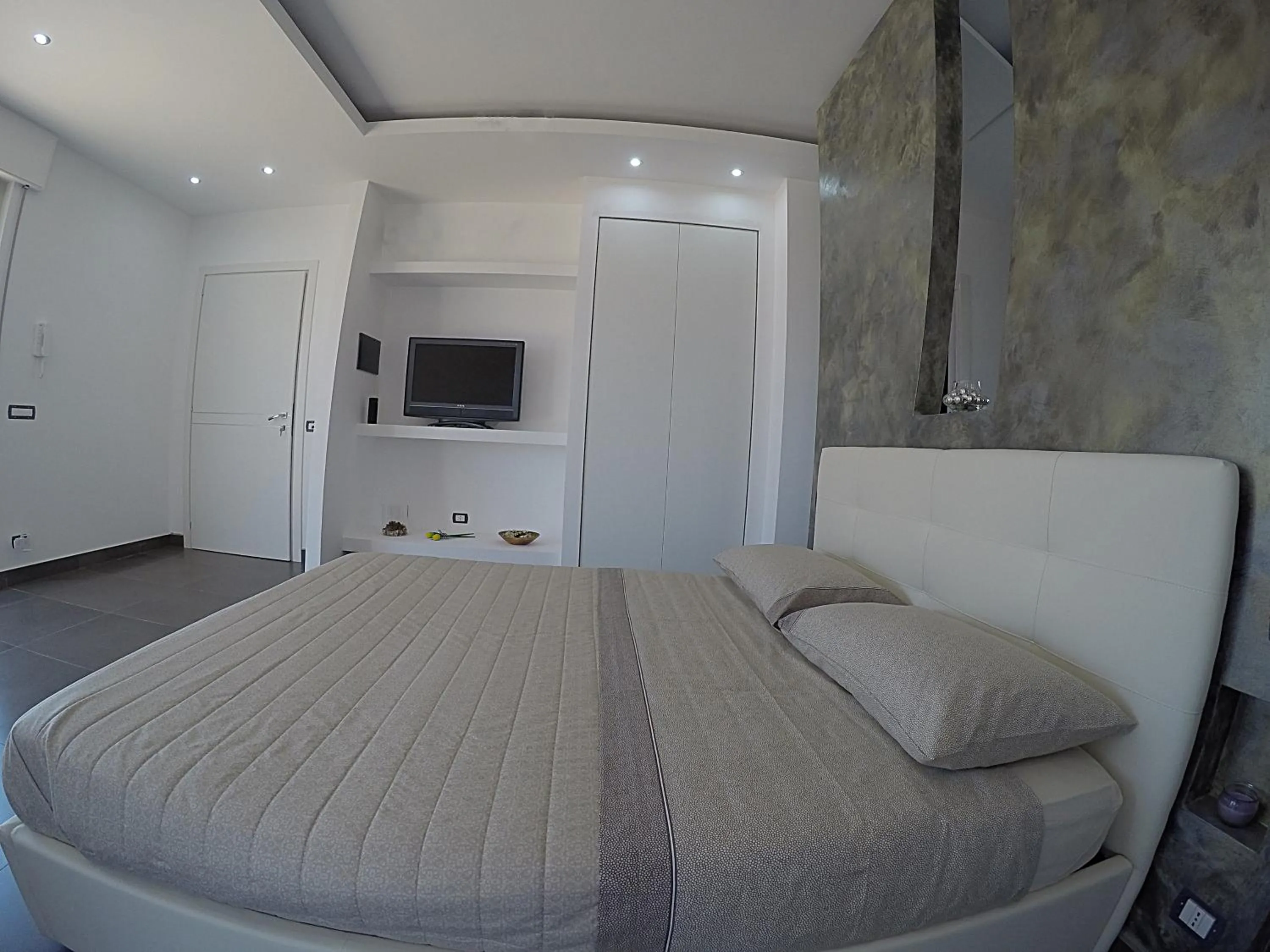 Bedroom, Bed in House Etna View