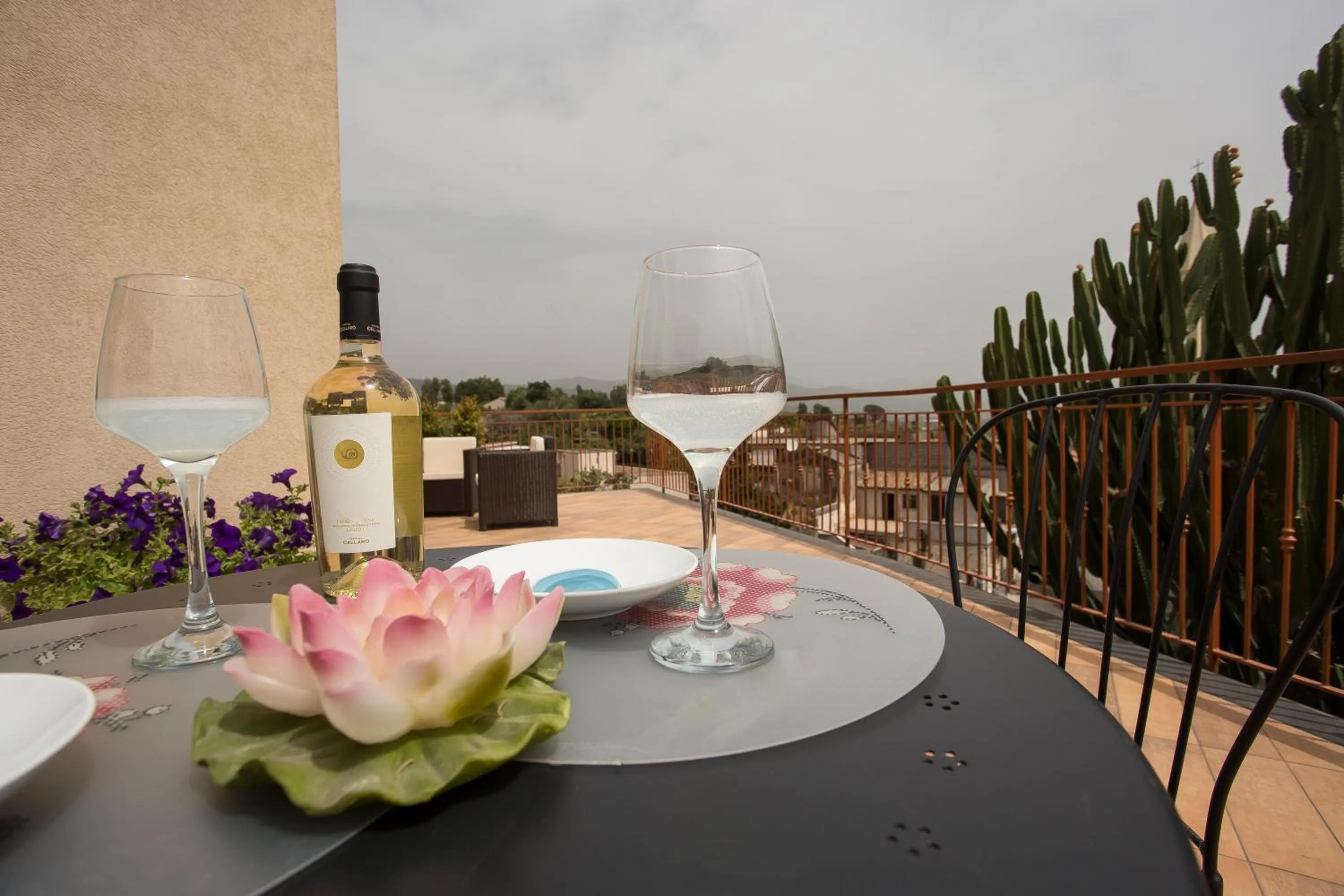Balcony/Terrace in House Etna View