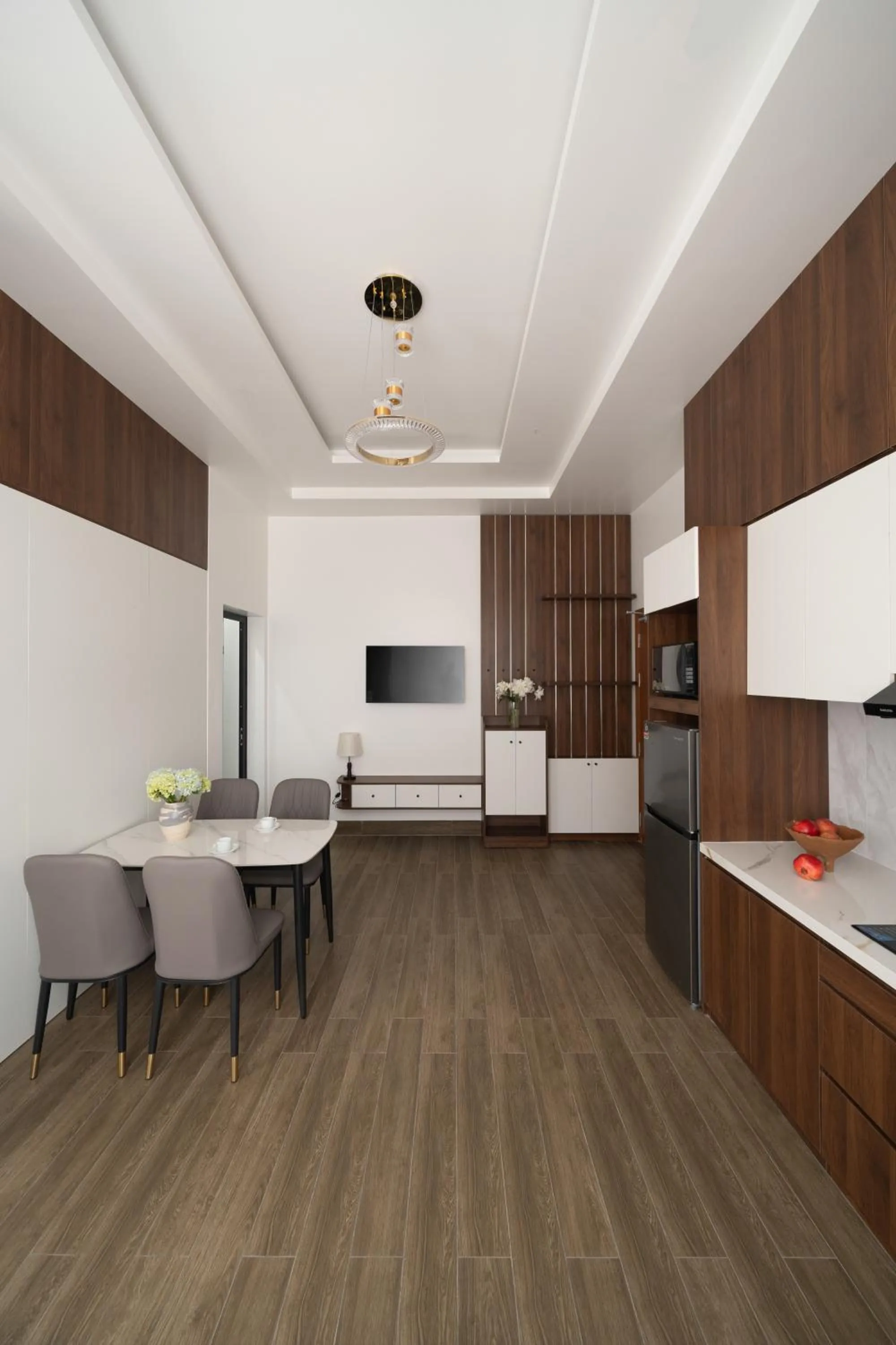 Kitchen or kitchenette in Anteaus Hotel Đà Lạt