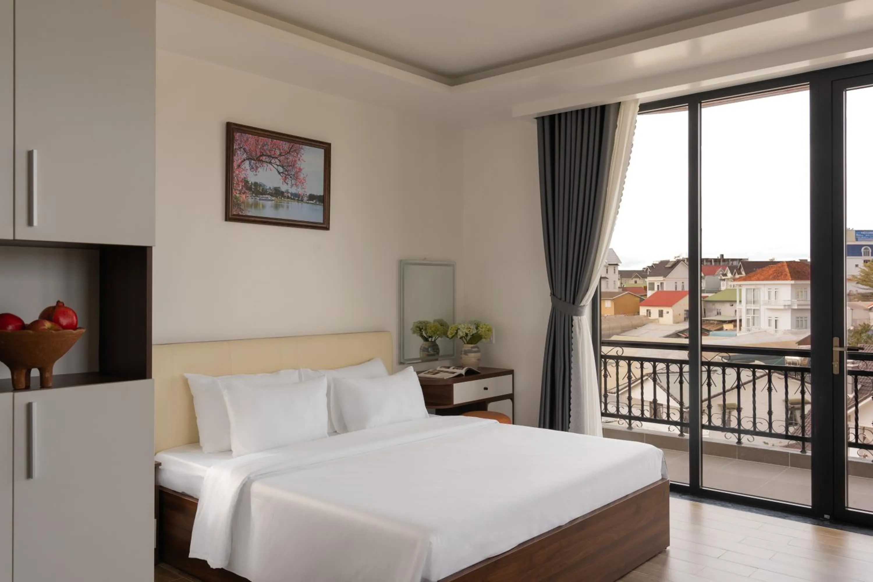 Bed in Anteaus Hotel Đà Lạt