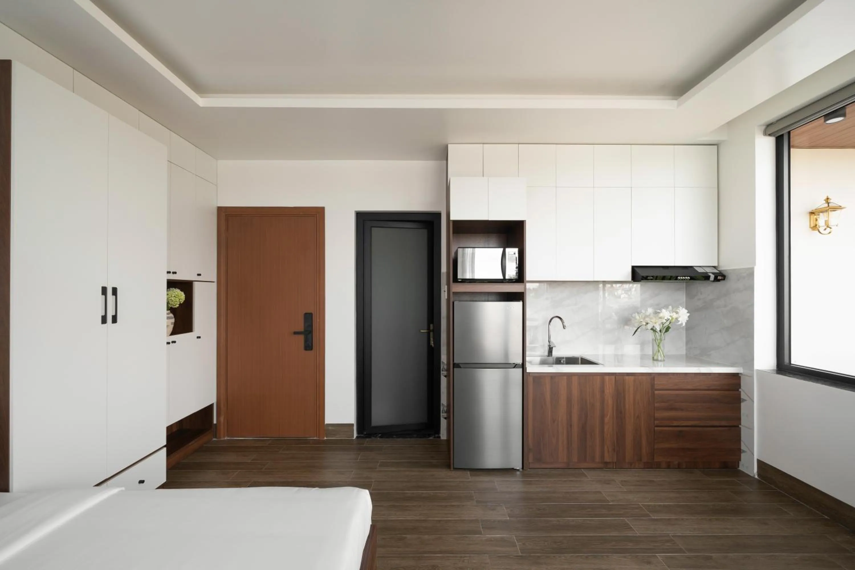 Coffee/tea facilities, Bed in Anteaus Hotel Đà Lạt