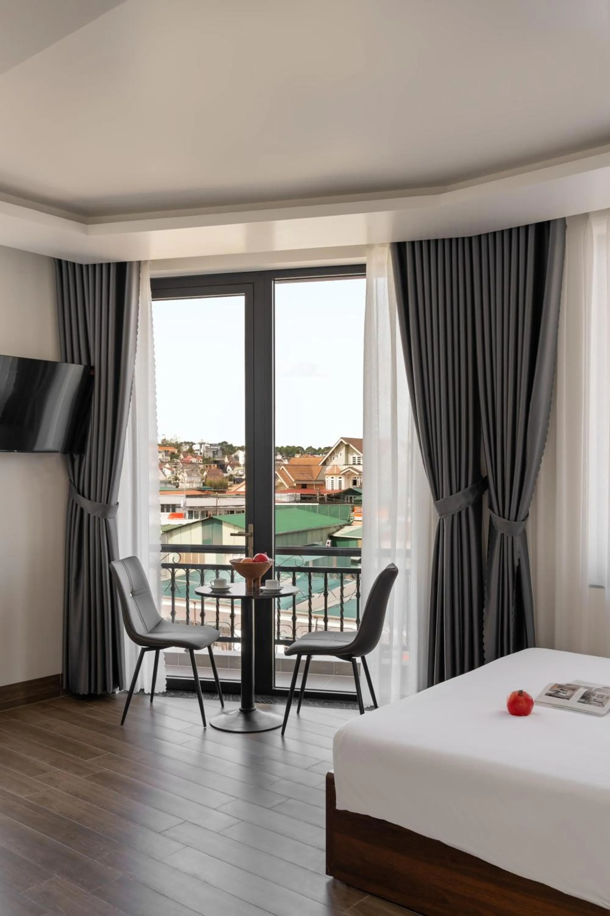 Bed in Anteaus Hotel Đà Lạt