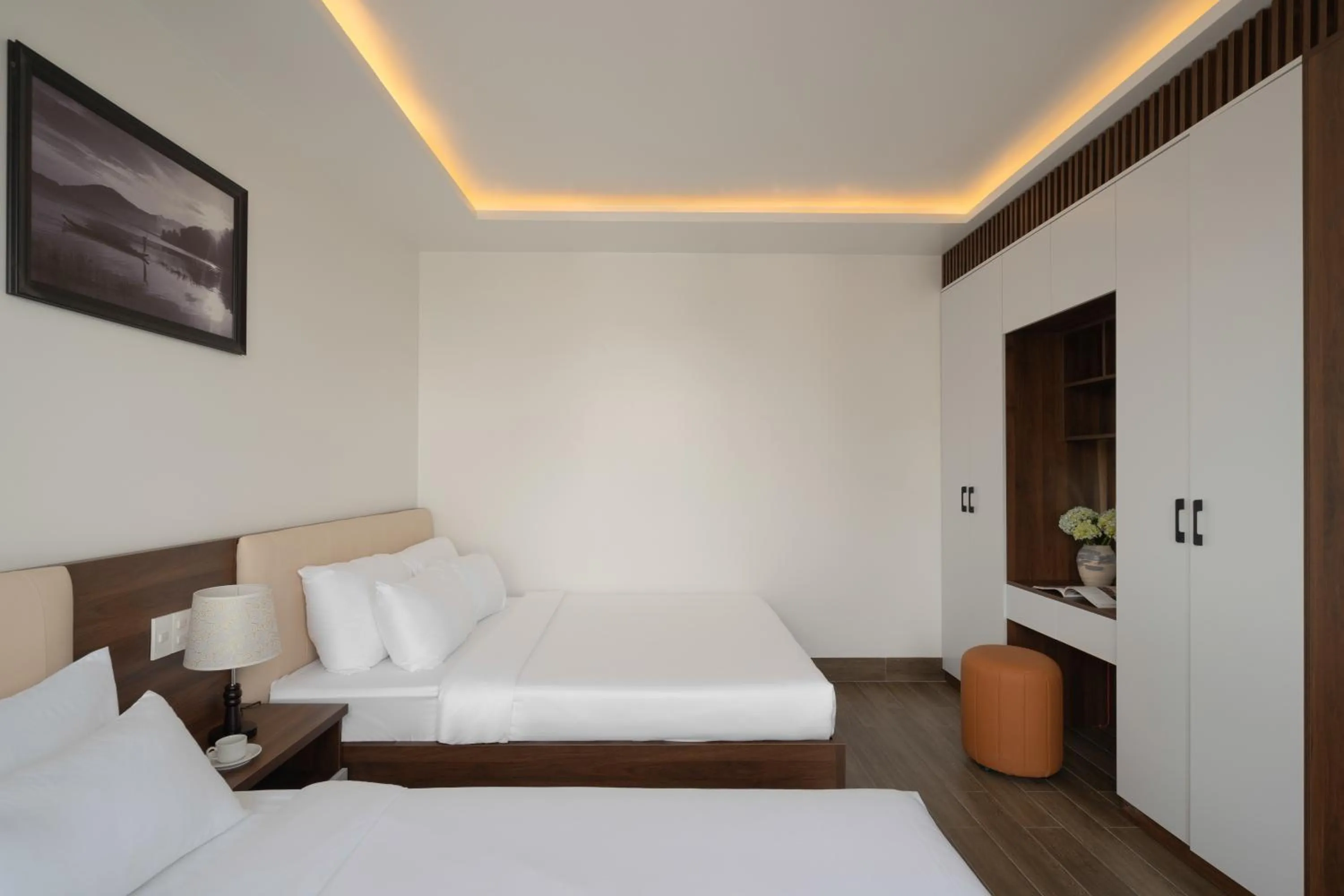 Bed in Anteaus Hotel Đà Lạt