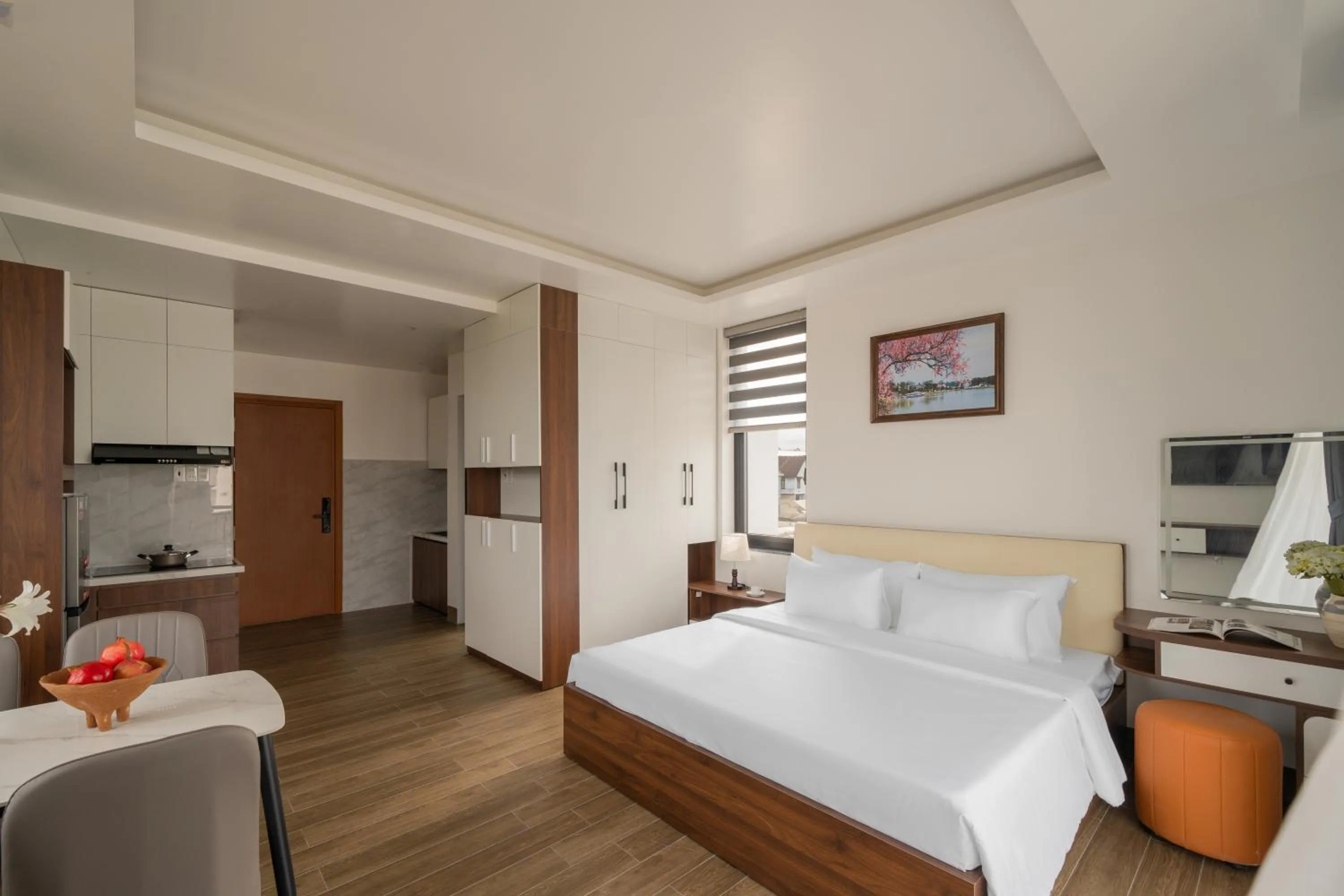 Bed in Anteaus Hotel Đà Lạt