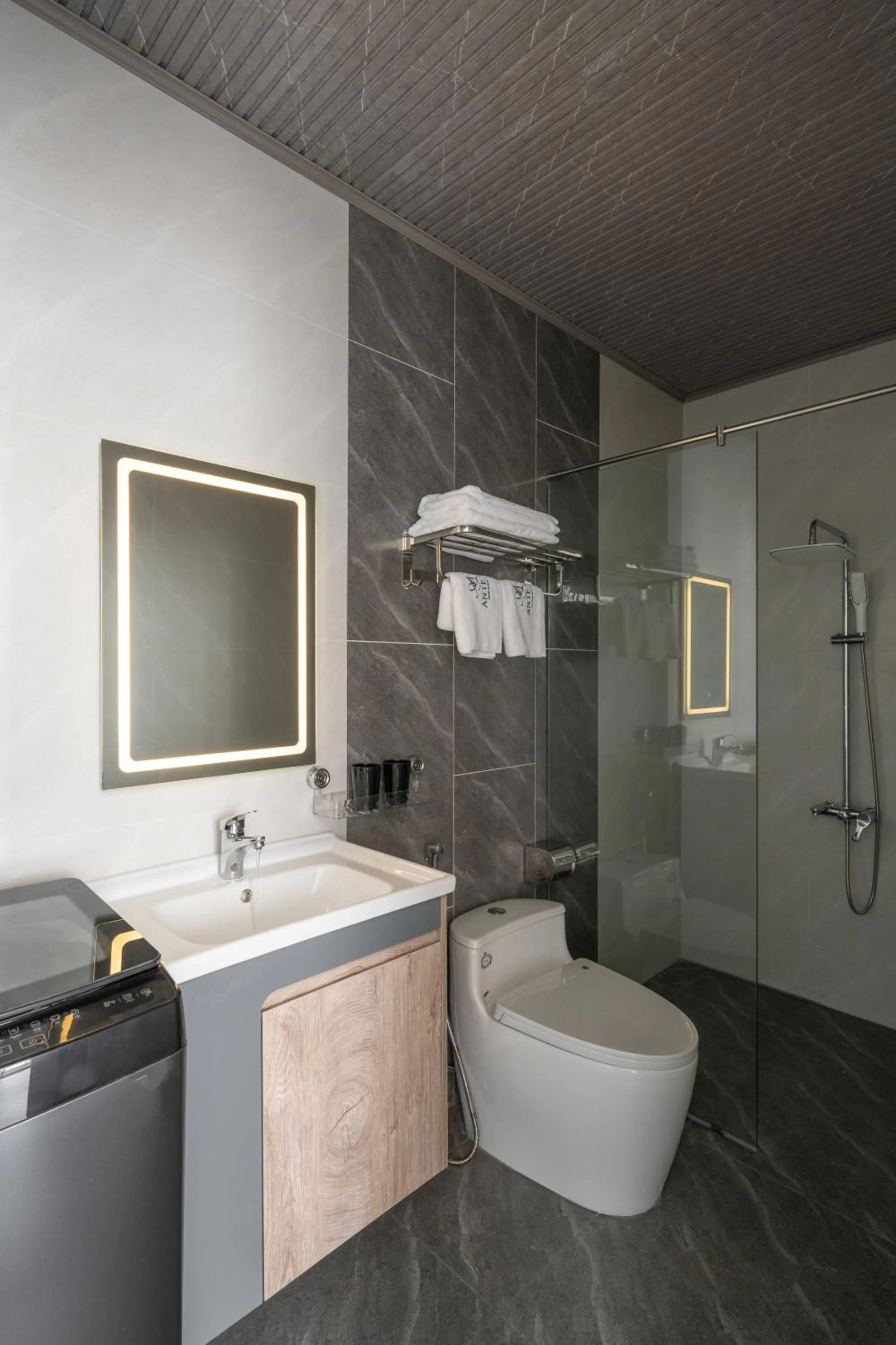 Shower in Anteaus Hotel Đà Lạt