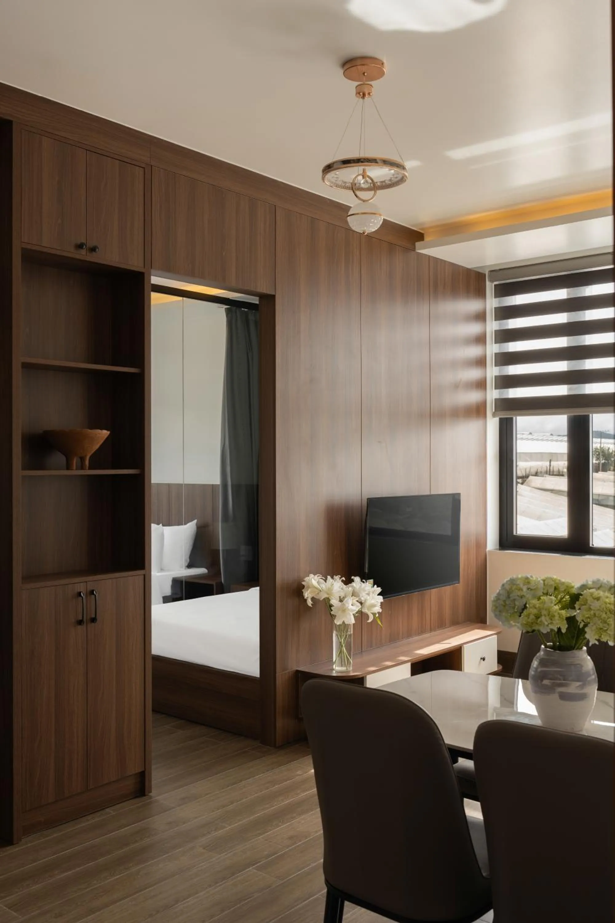 Bed in Anteaus Hotel Đà Lạt