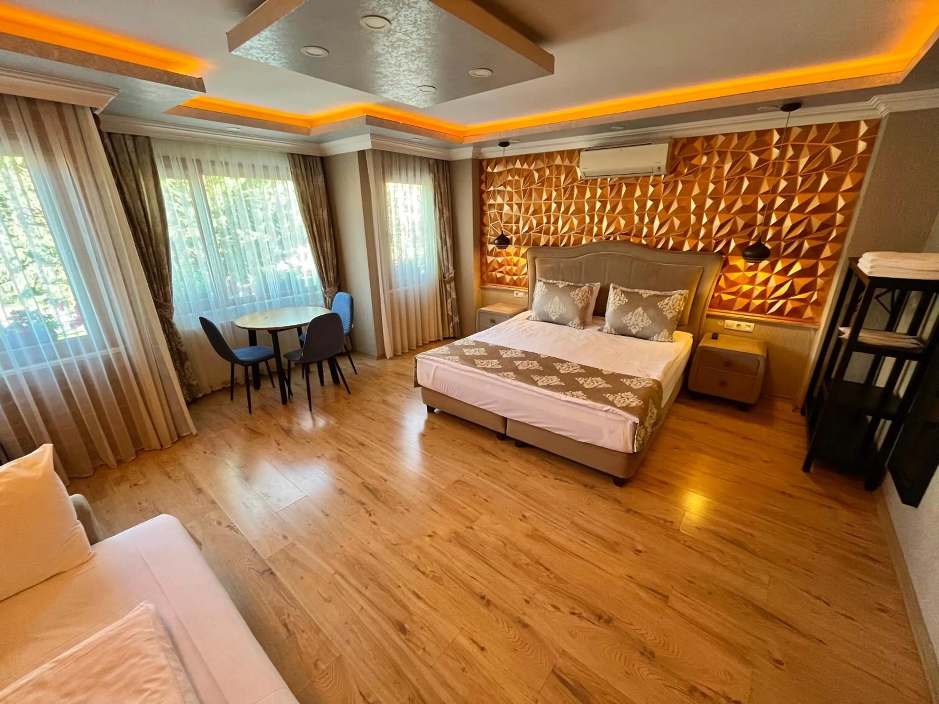 Bed in Meydan Suites