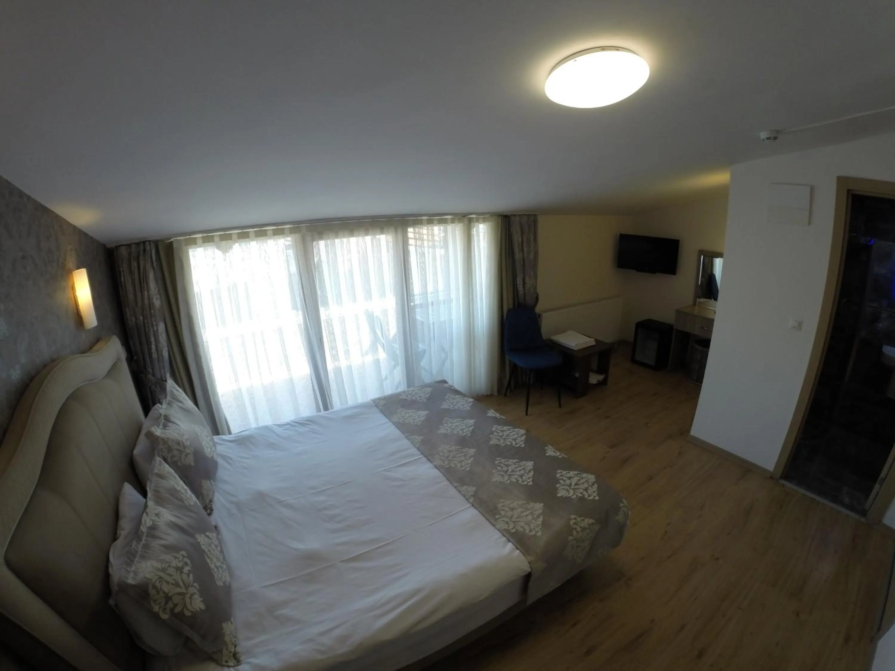 Decorative detail, Bed in Meydan Suites