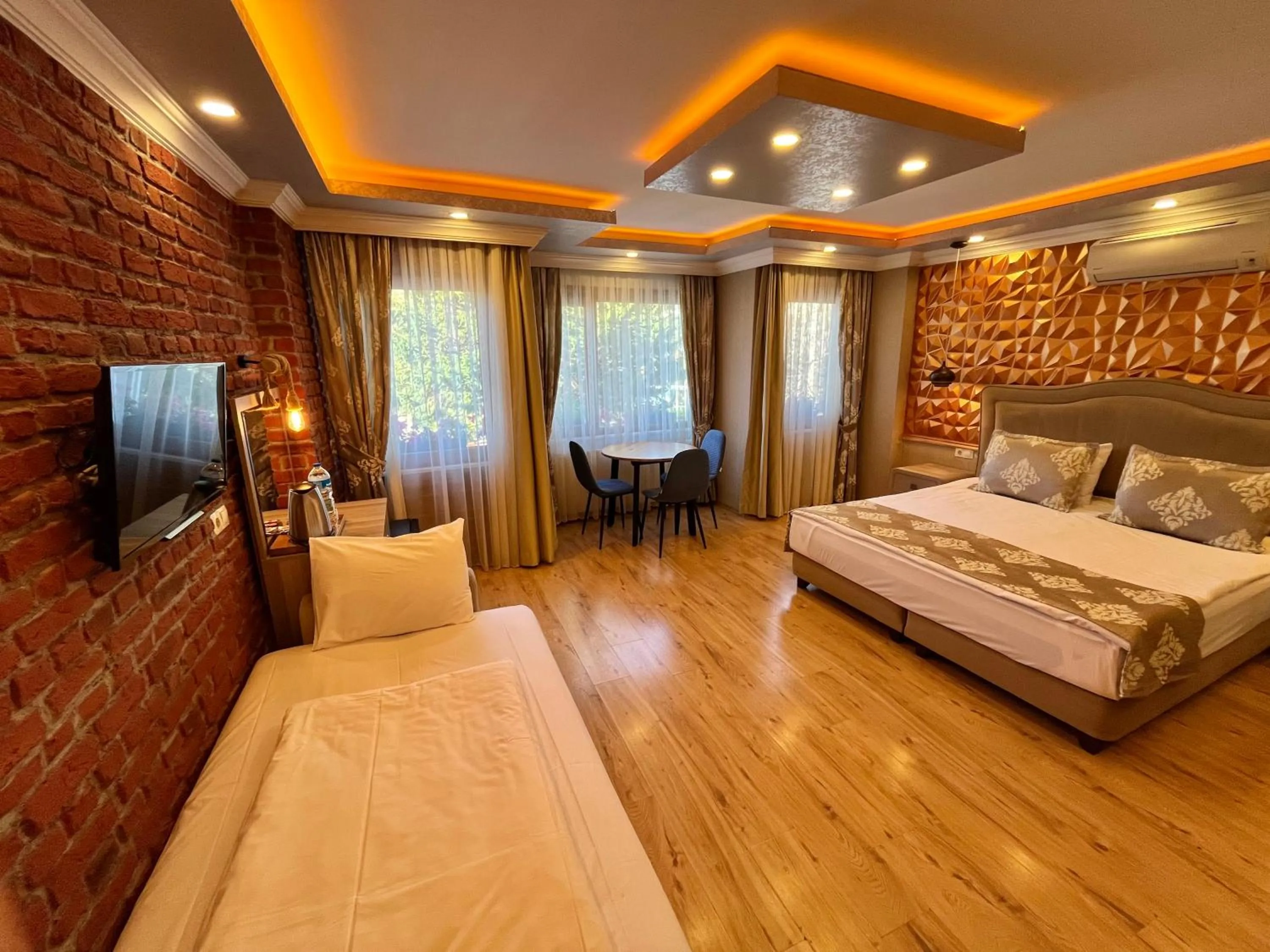 Bed in Meydan Suites