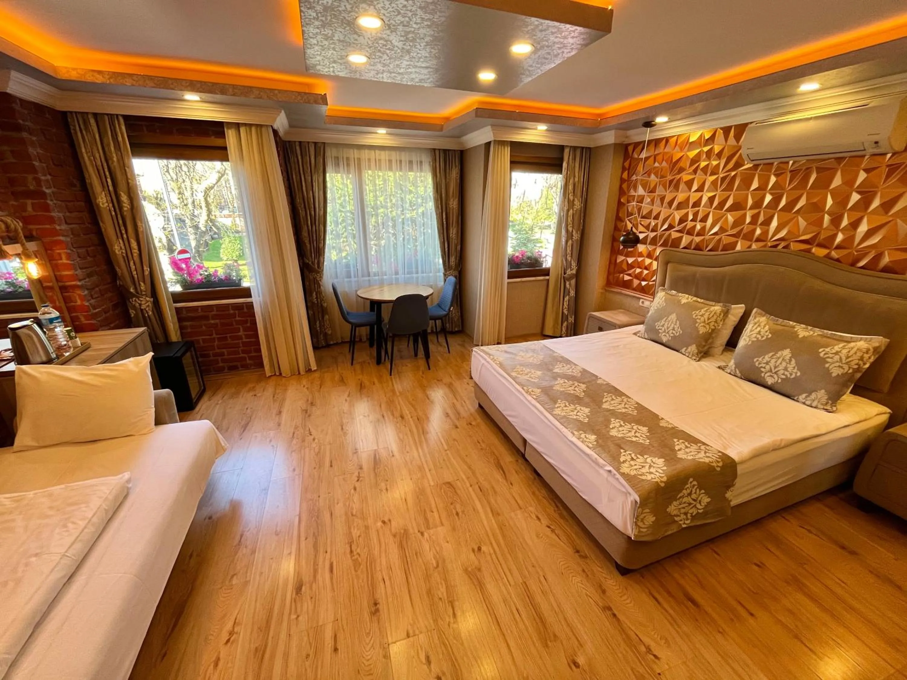 Bed in Meydan Suites