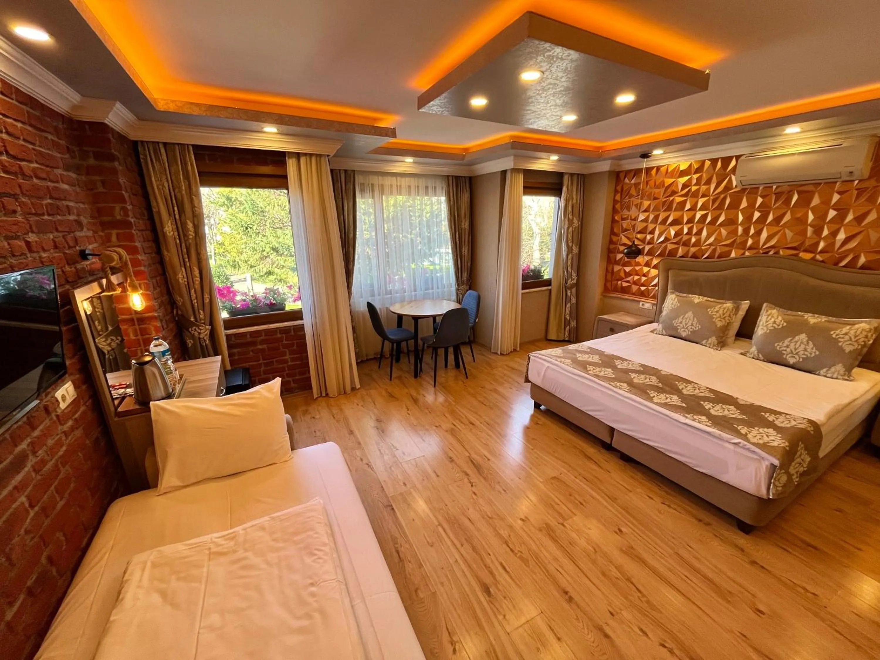 Bed in Meydan Suites