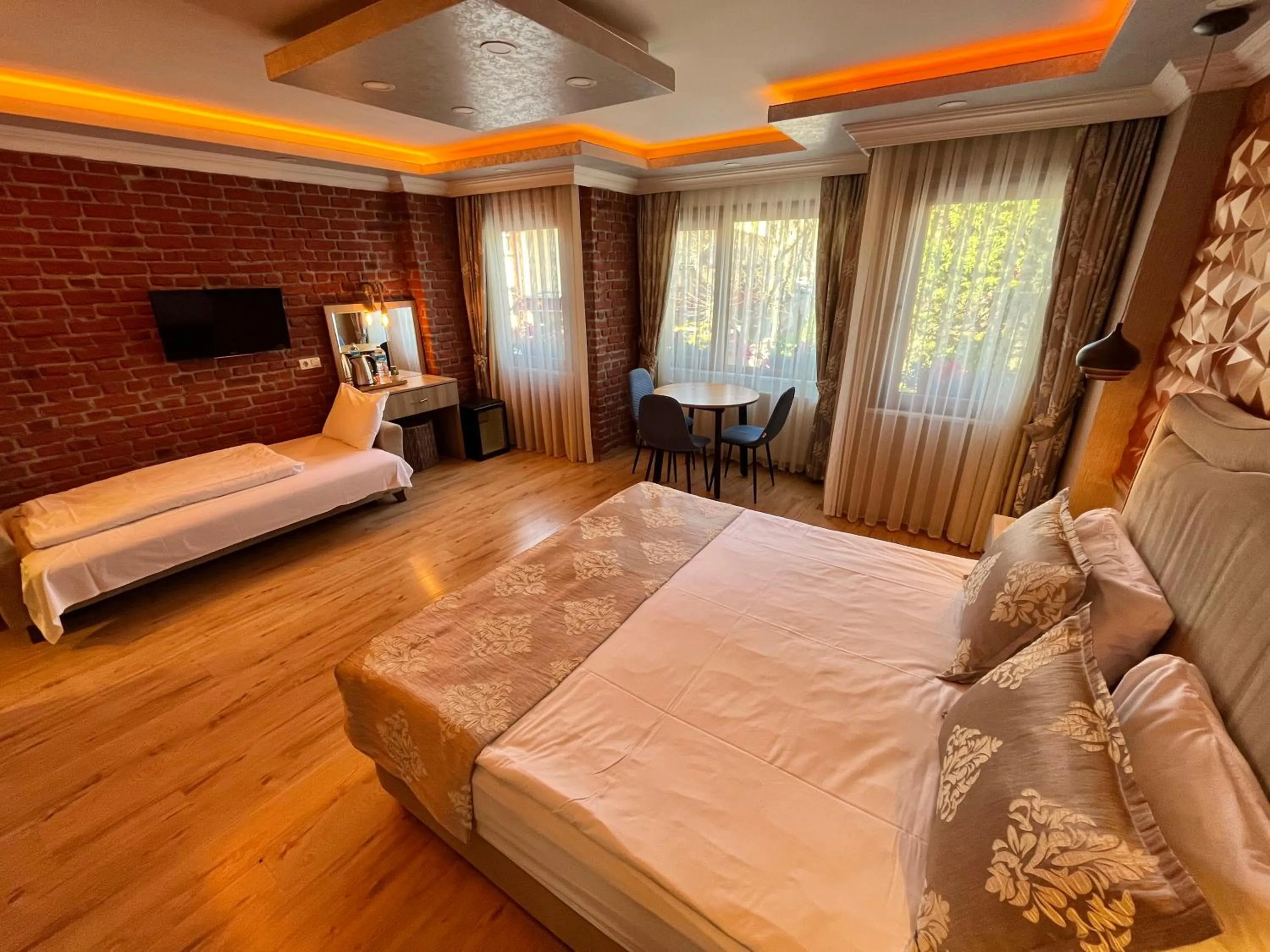 Bed in Meydan Suites