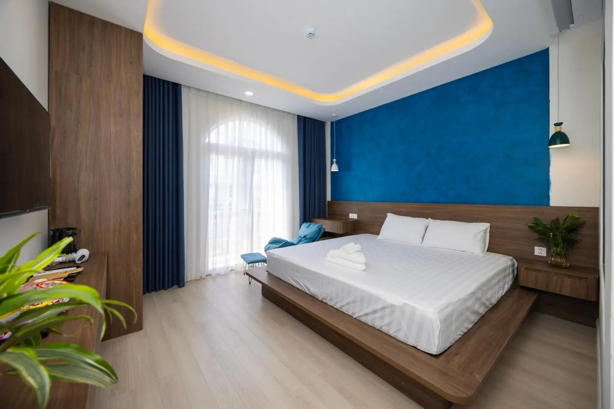 King Room with Balcony in Tiamo Hotel King Room with Balcony in Tiamo Hotel