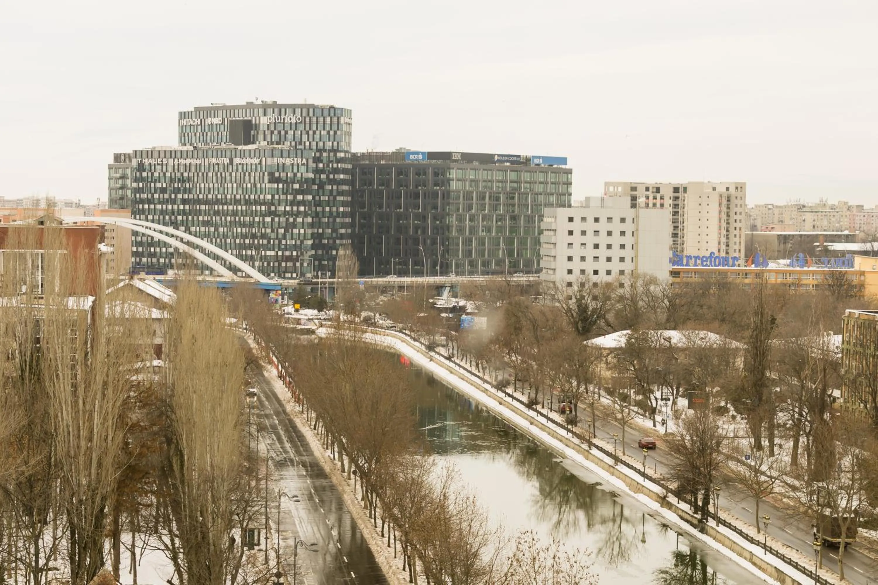 City view in Le Blanc Cotroceni Hotel