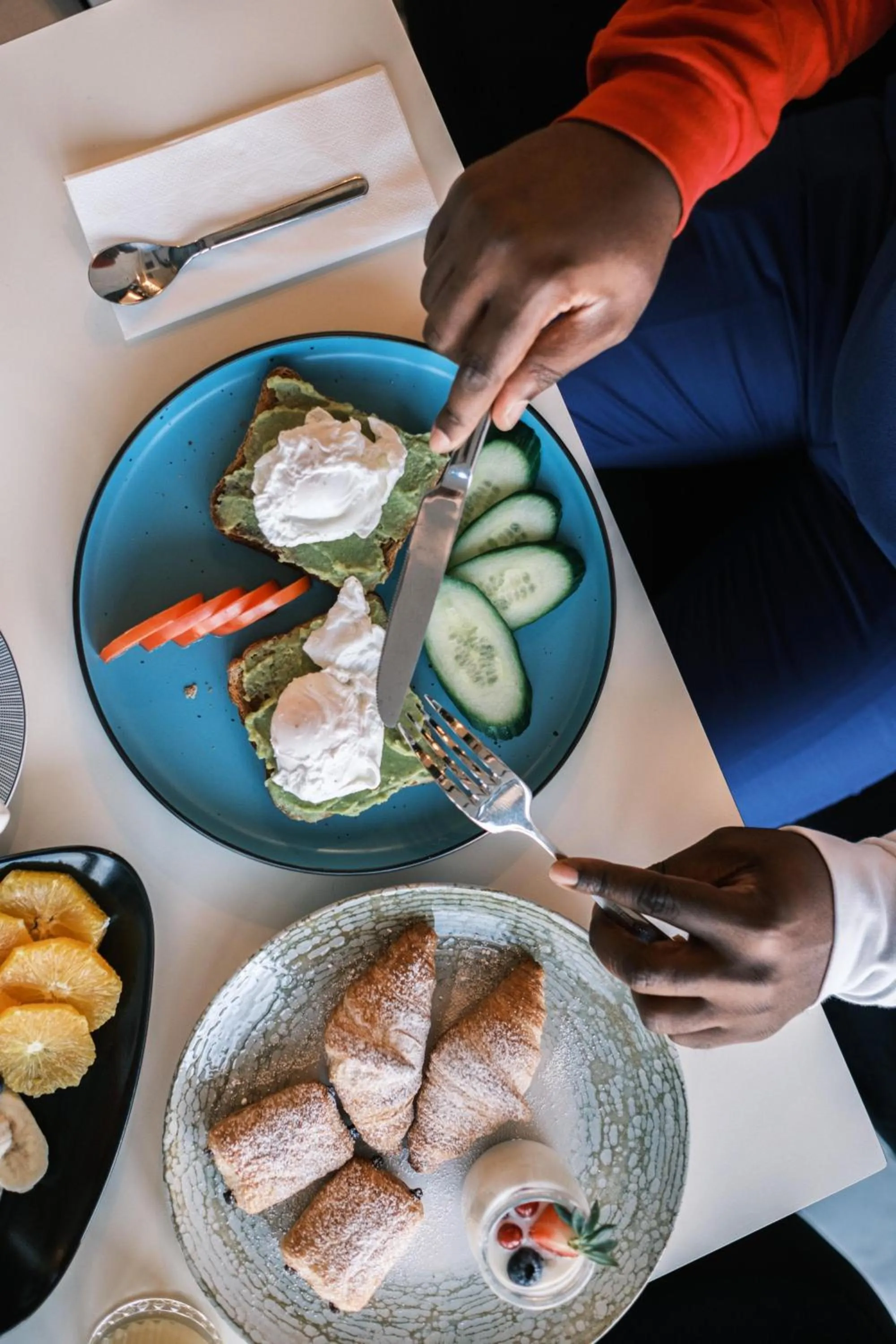 Food and drinks in Le Blanc Cotroceni Hotel