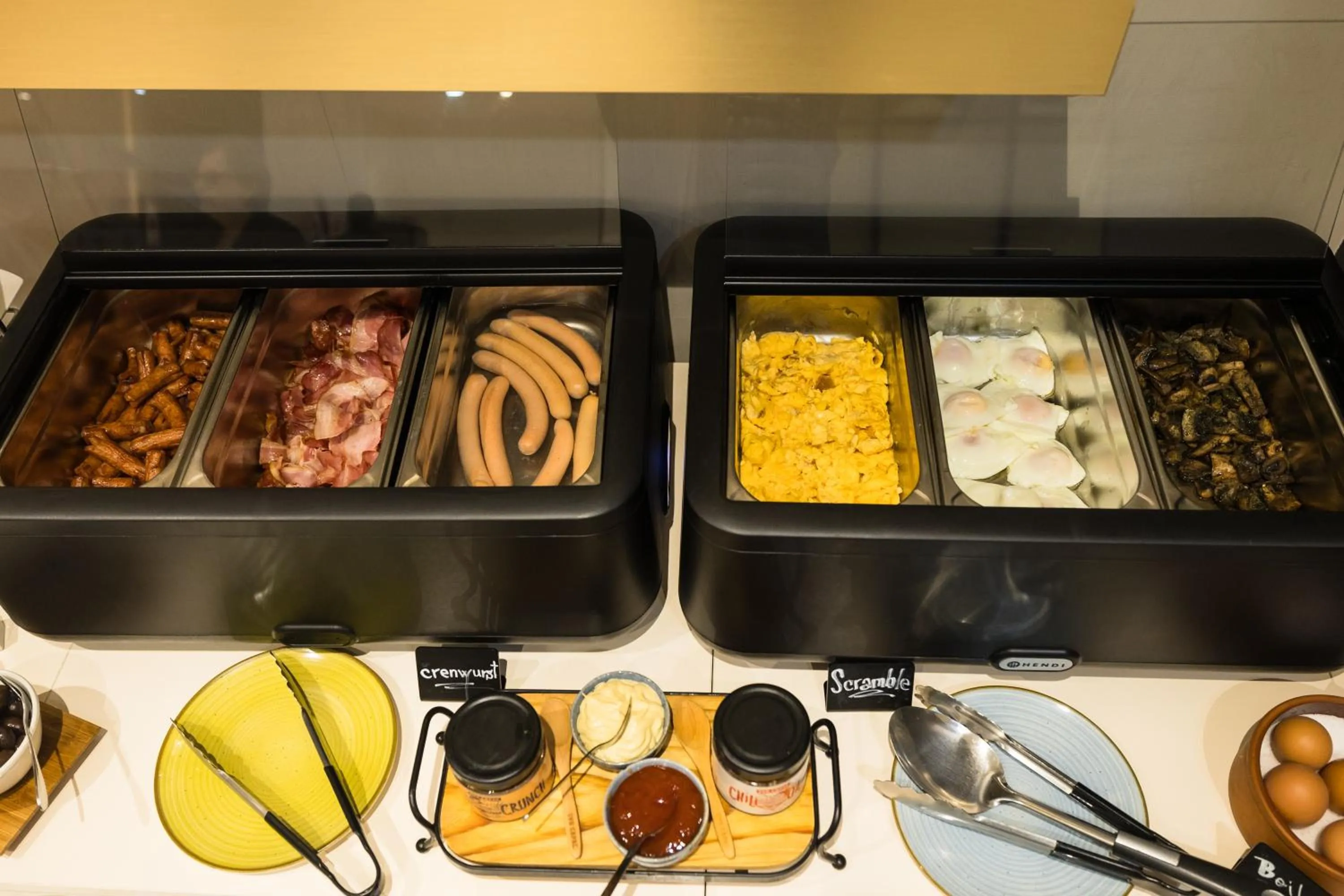 Breakfast in Le Blanc Cotroceni Hotel