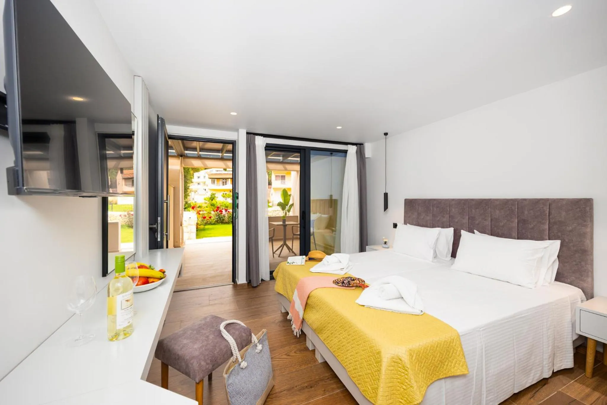 Bed in Nobile Boutique Hotel