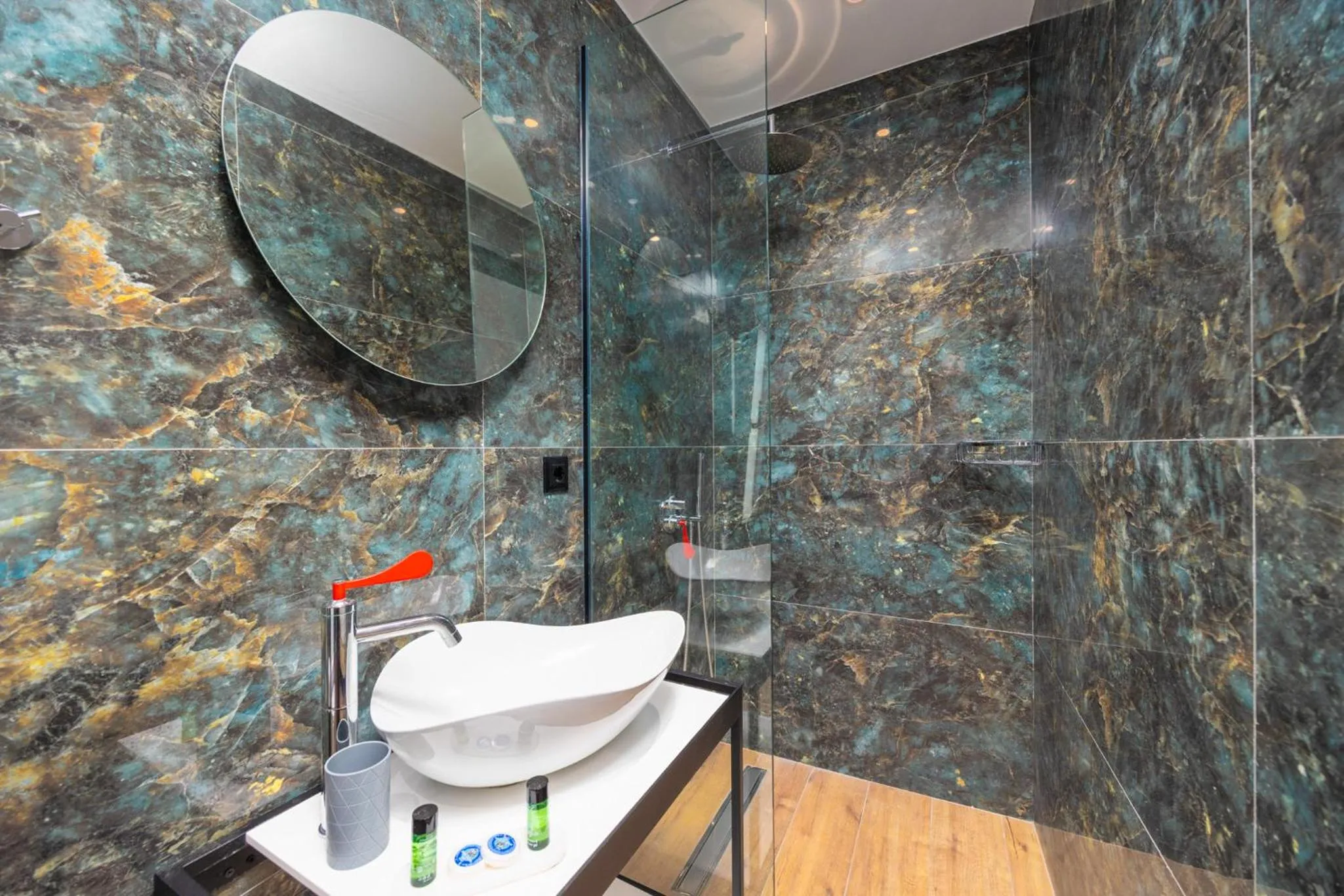 Shower in Nobile Boutique Hotel