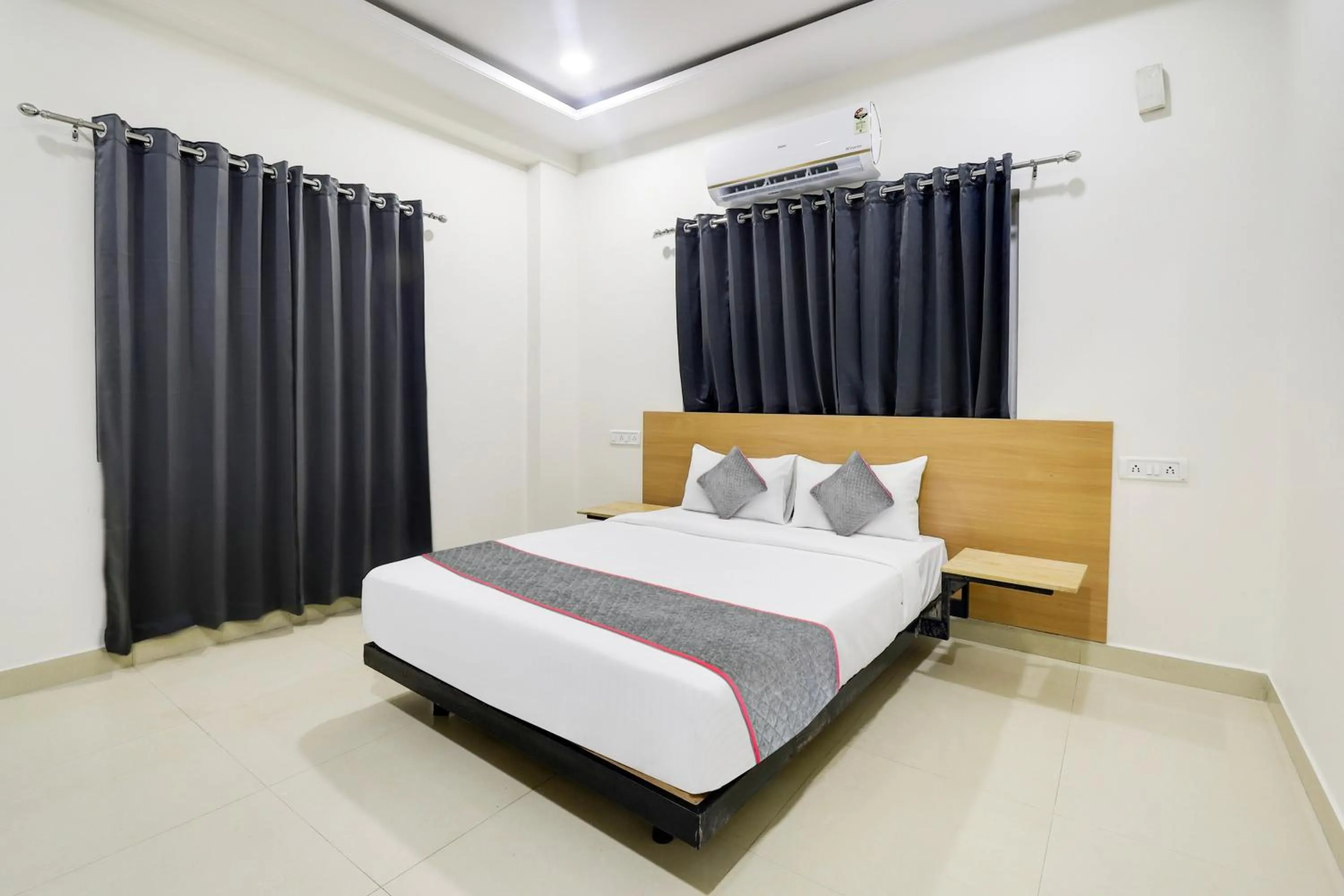 Bedroom, Bed in Townhouse De Alphabet Kukatpally Near Nexus Mall