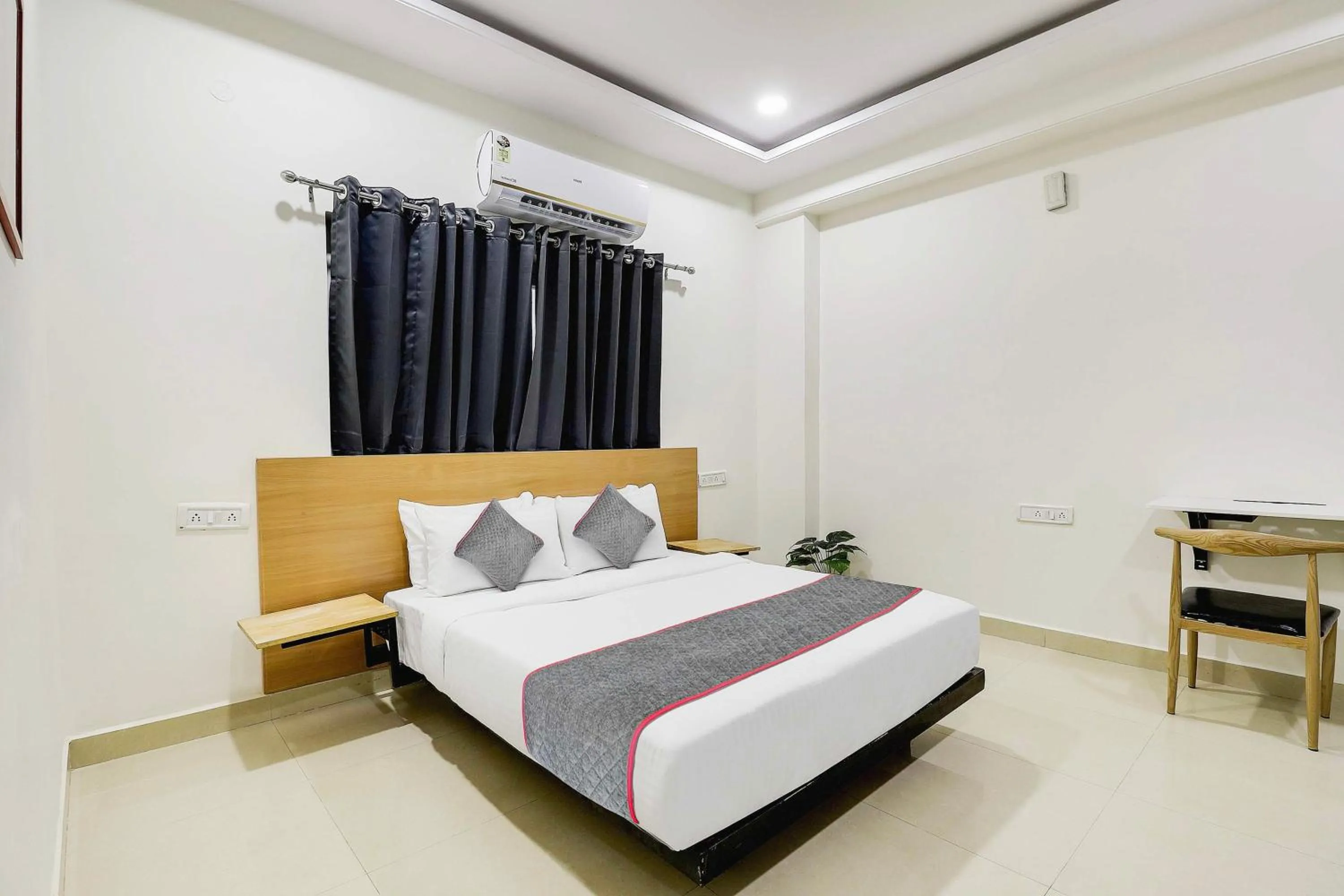 Bedroom, Bed in Townhouse De Alphabet Kukatpally Near Nexus Mall