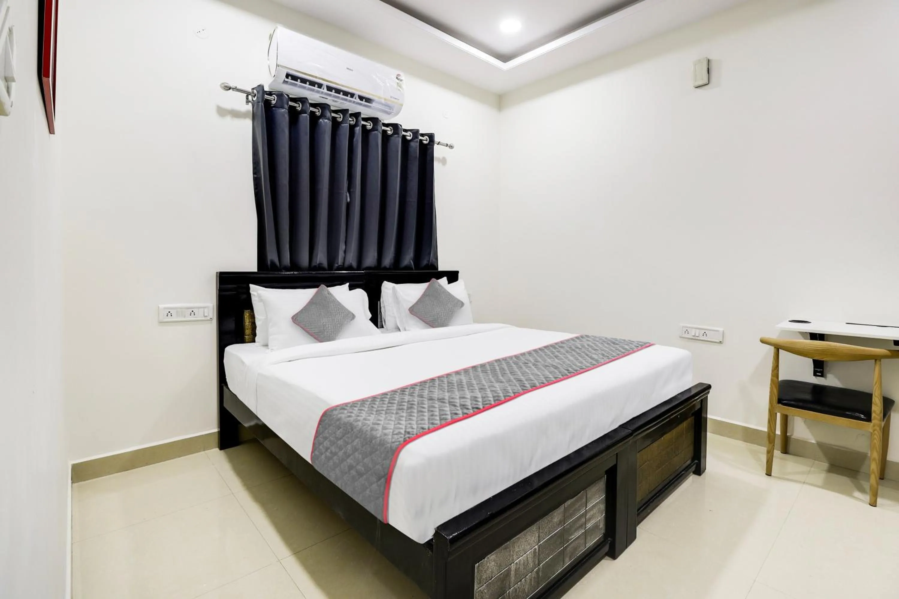 Bedroom, Bed in Townhouse De Alphabet Kukatpally Near Nexus Mall