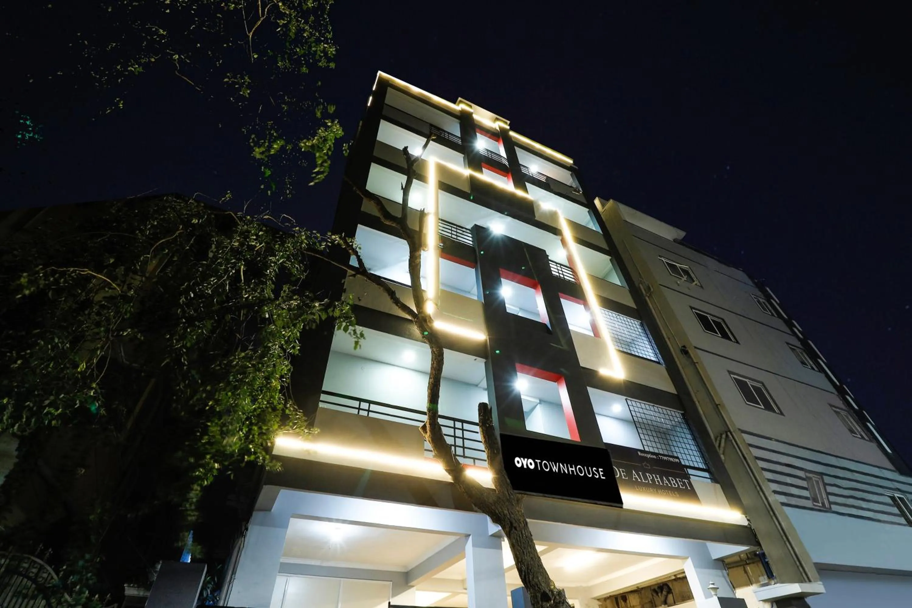 Property building in Townhouse De Alphabet Kukatpally Near Nexus Mall