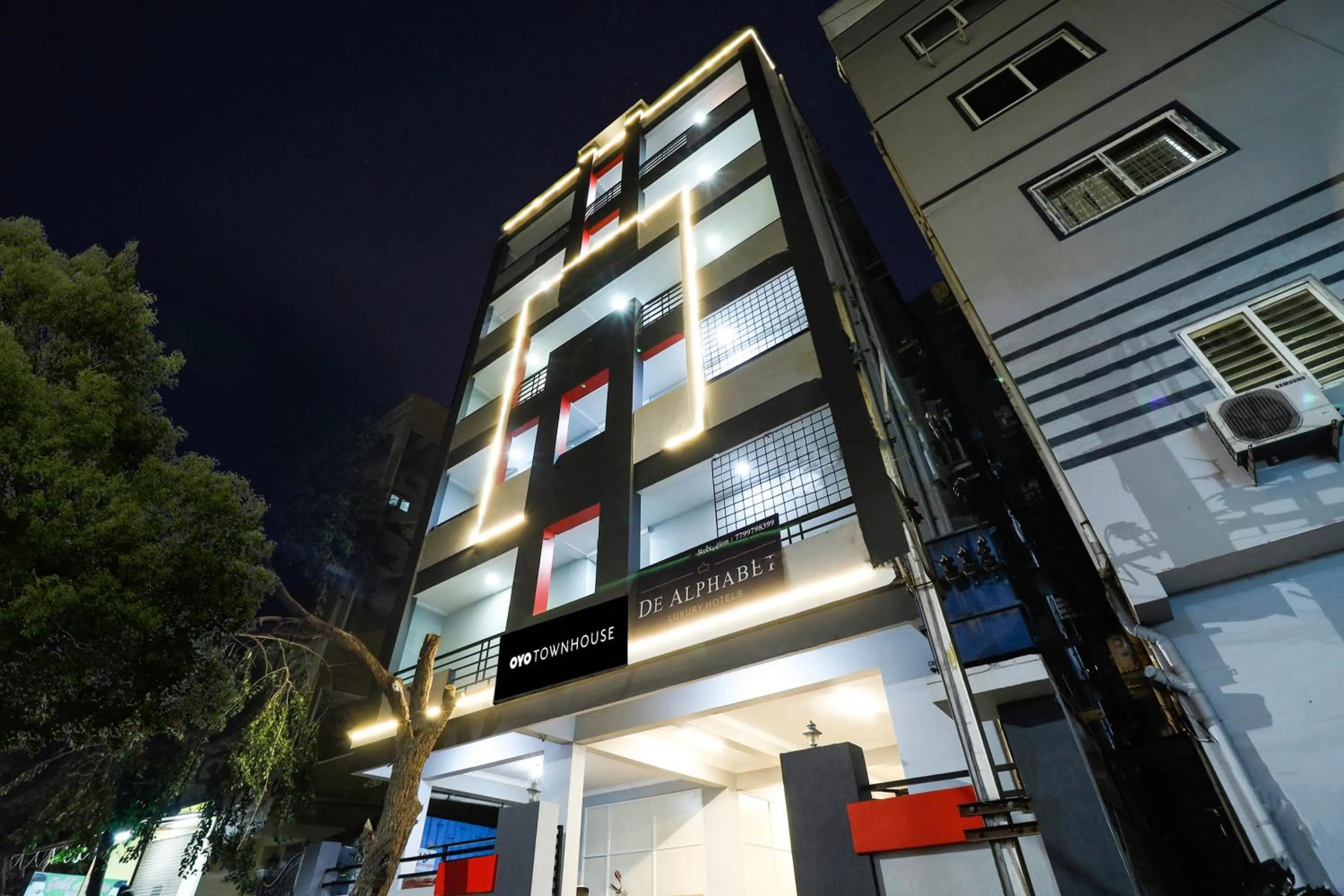 Property building in Townhouse De Alphabet Kukatpally Near Nexus Mall