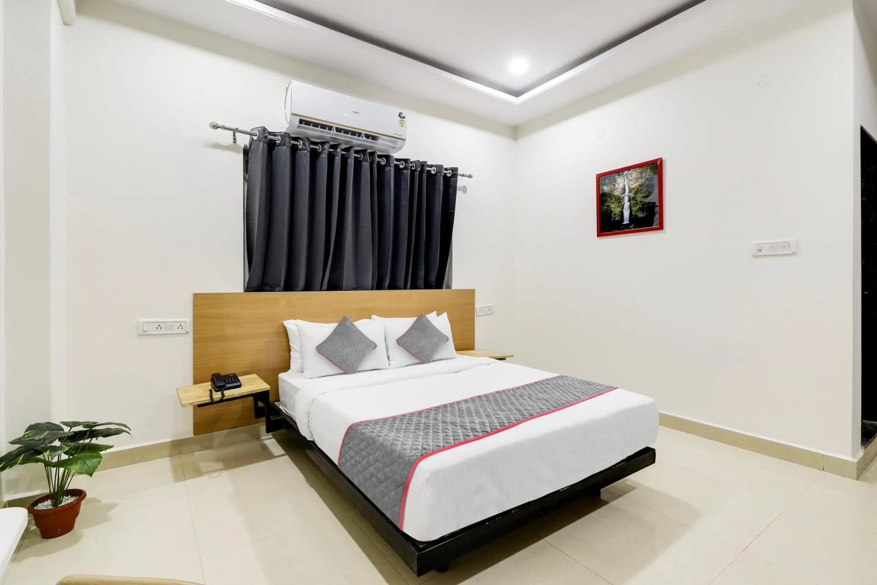 Bedroom, Bed in Townhouse De Alphabet Kukatpally Near Nexus Mall