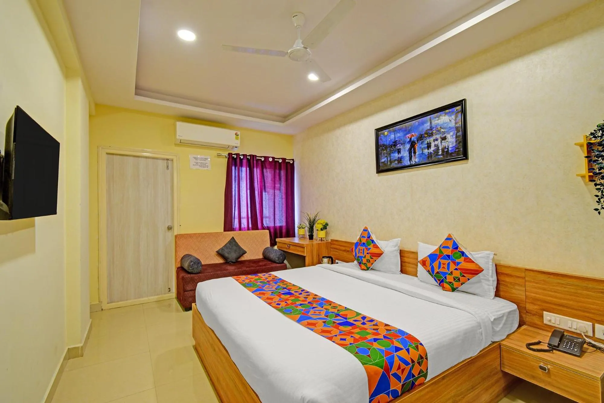 Bed in FabHotel Metro - Nr Secunderabad Railway Station