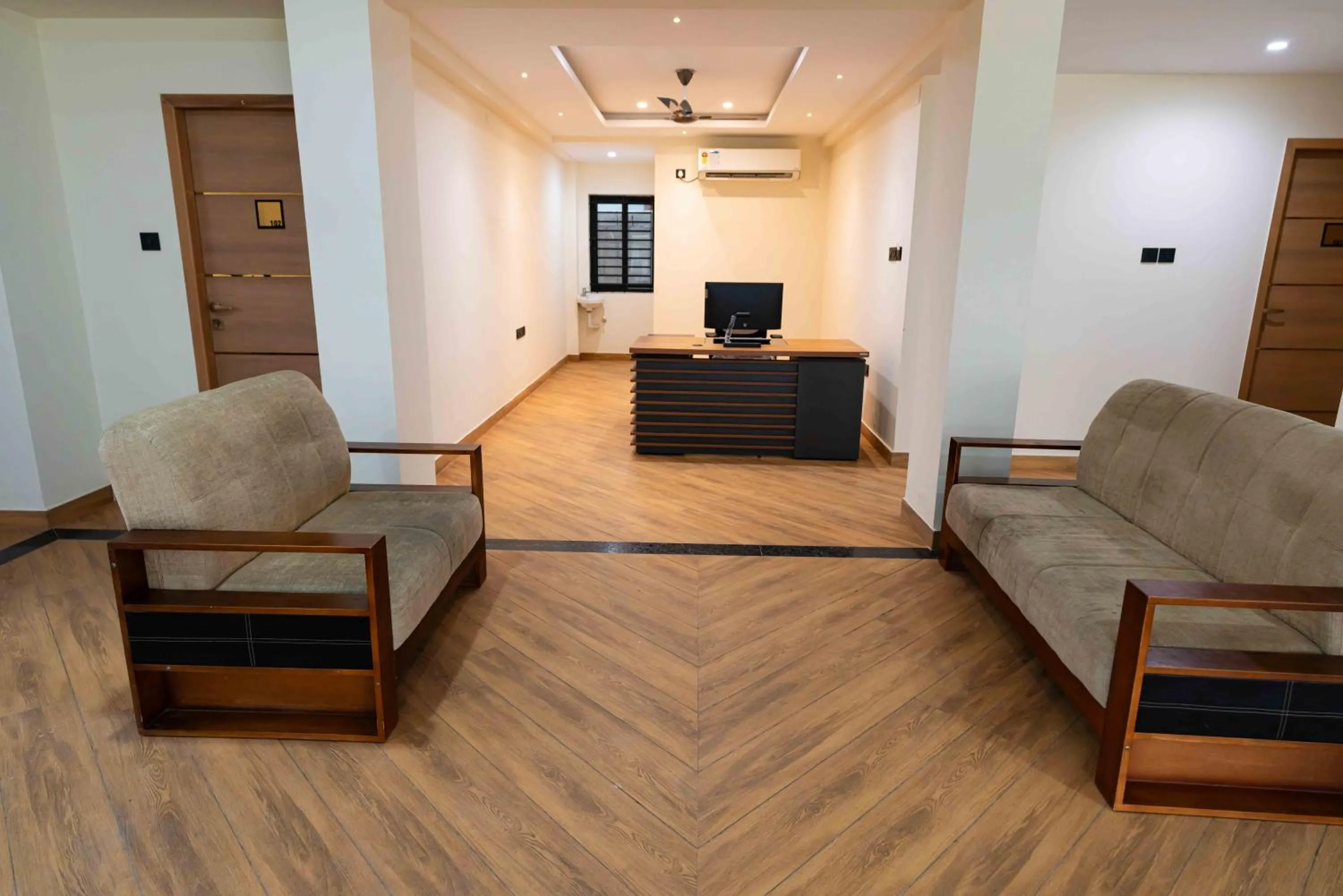Seating area in The Paradise International Hotel