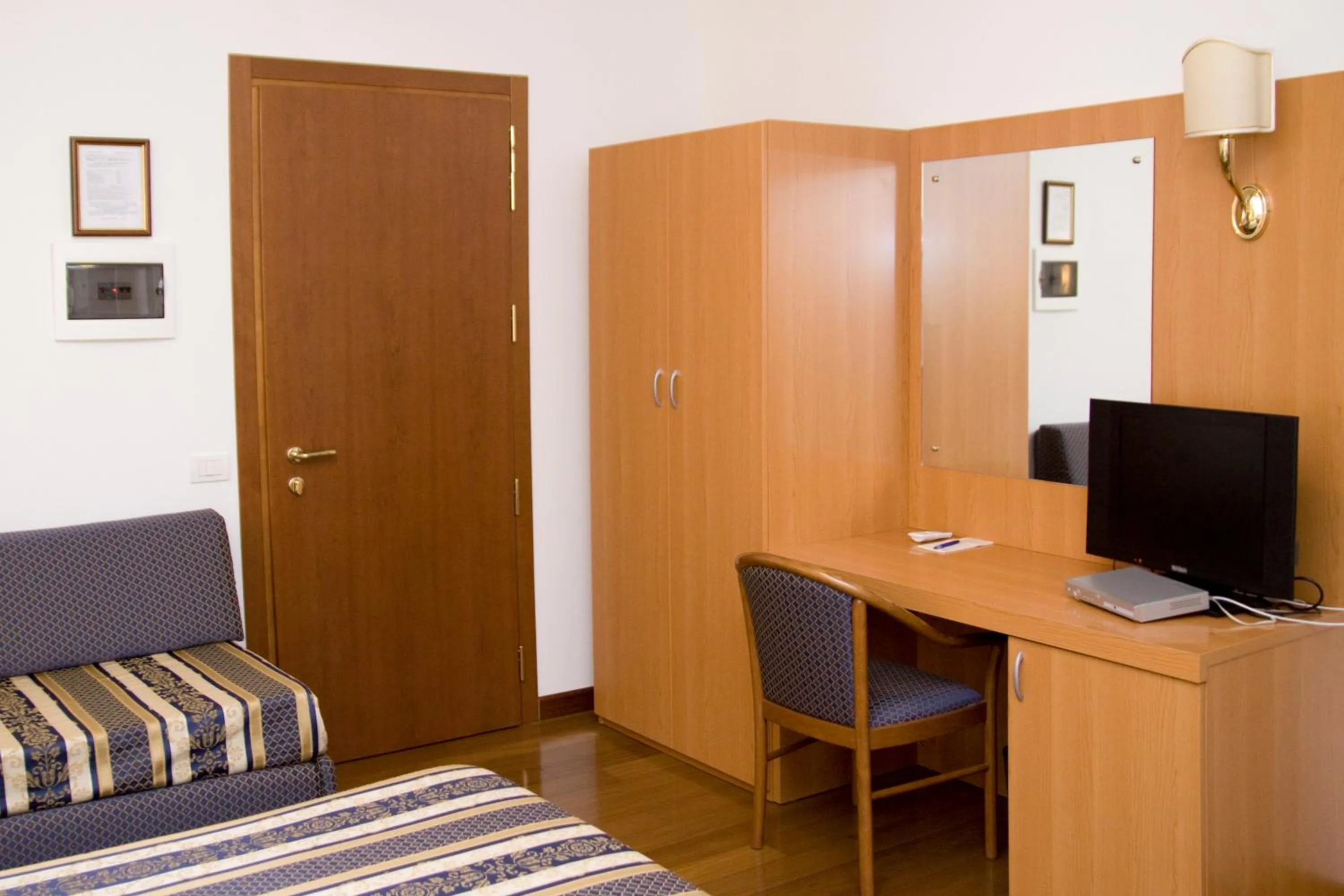 Decorative detail, Bed in Hotel Ristorante Dotto