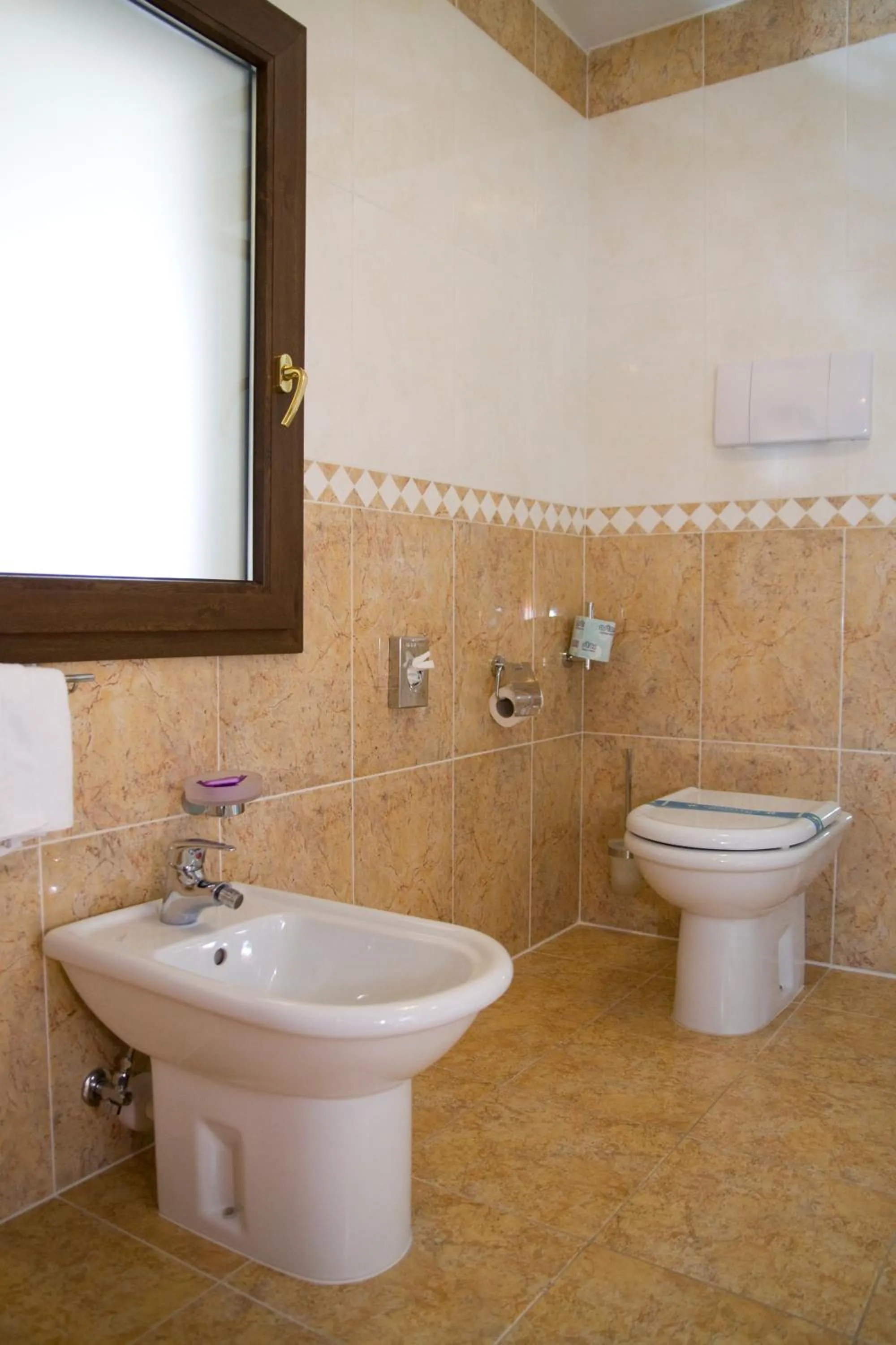 Toilet in Hotel Ristorante Dotto