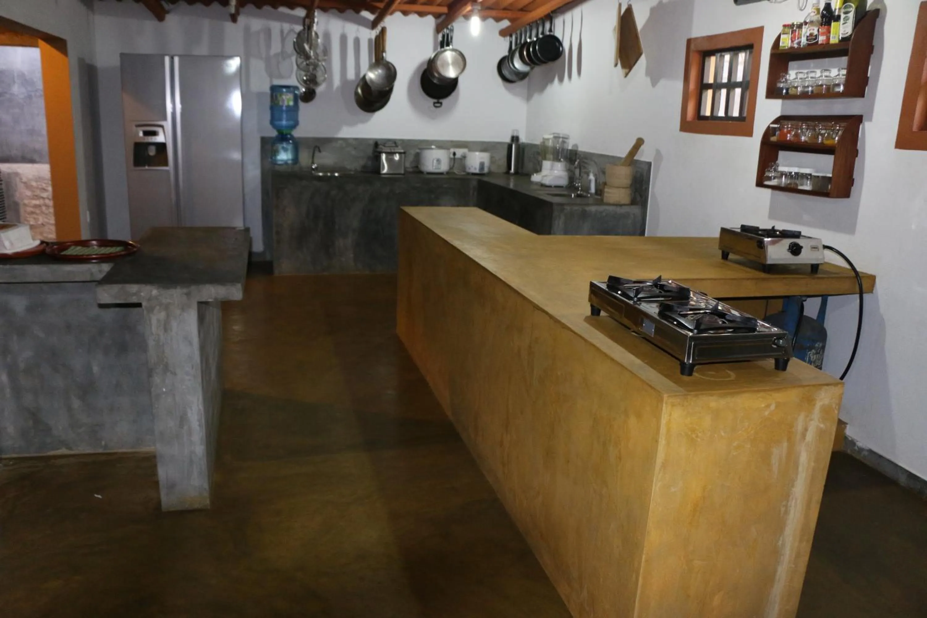 Communal kitchen in My Village