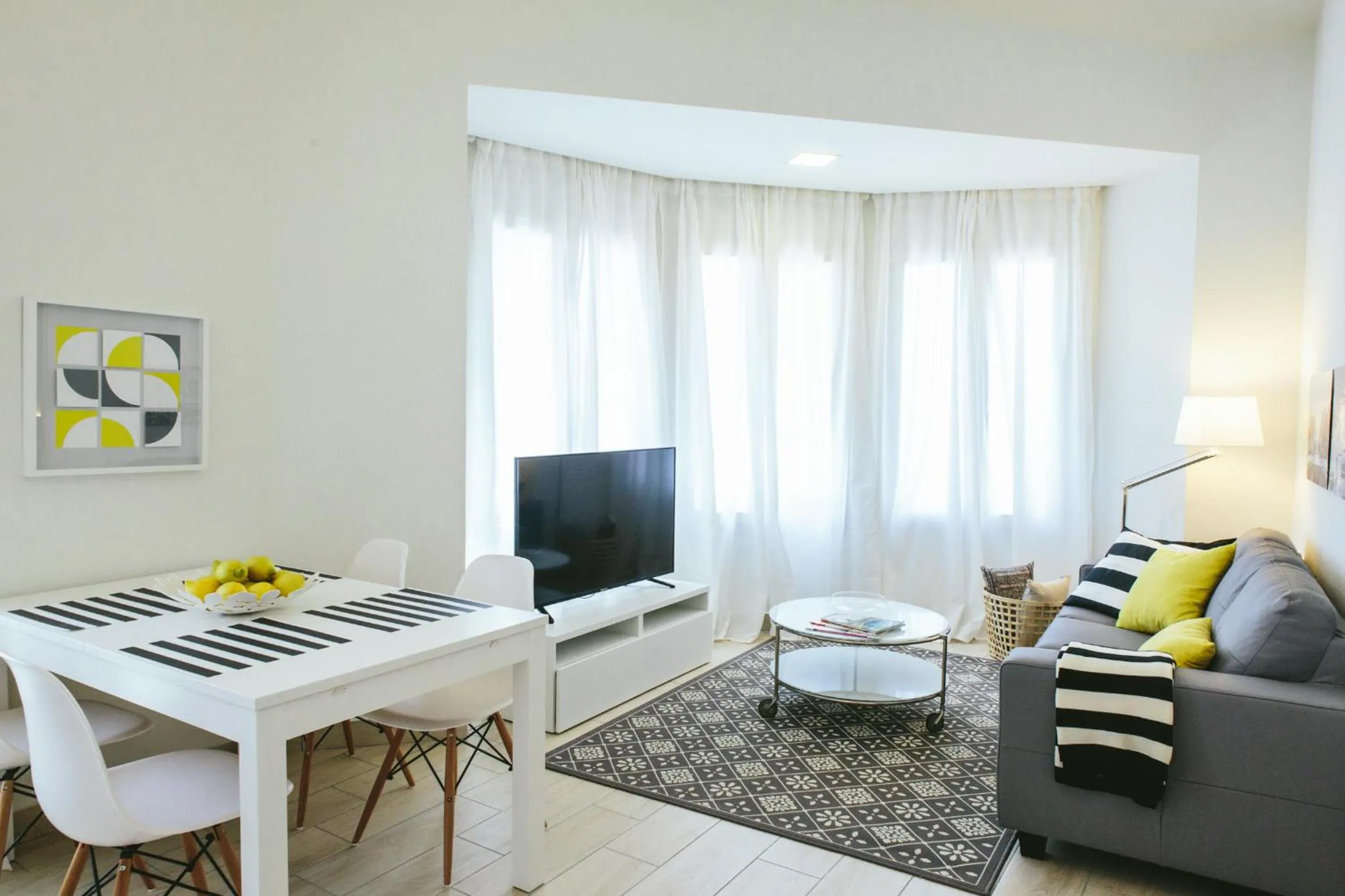 Living room in The Lucky Flats - Poeta Quintana