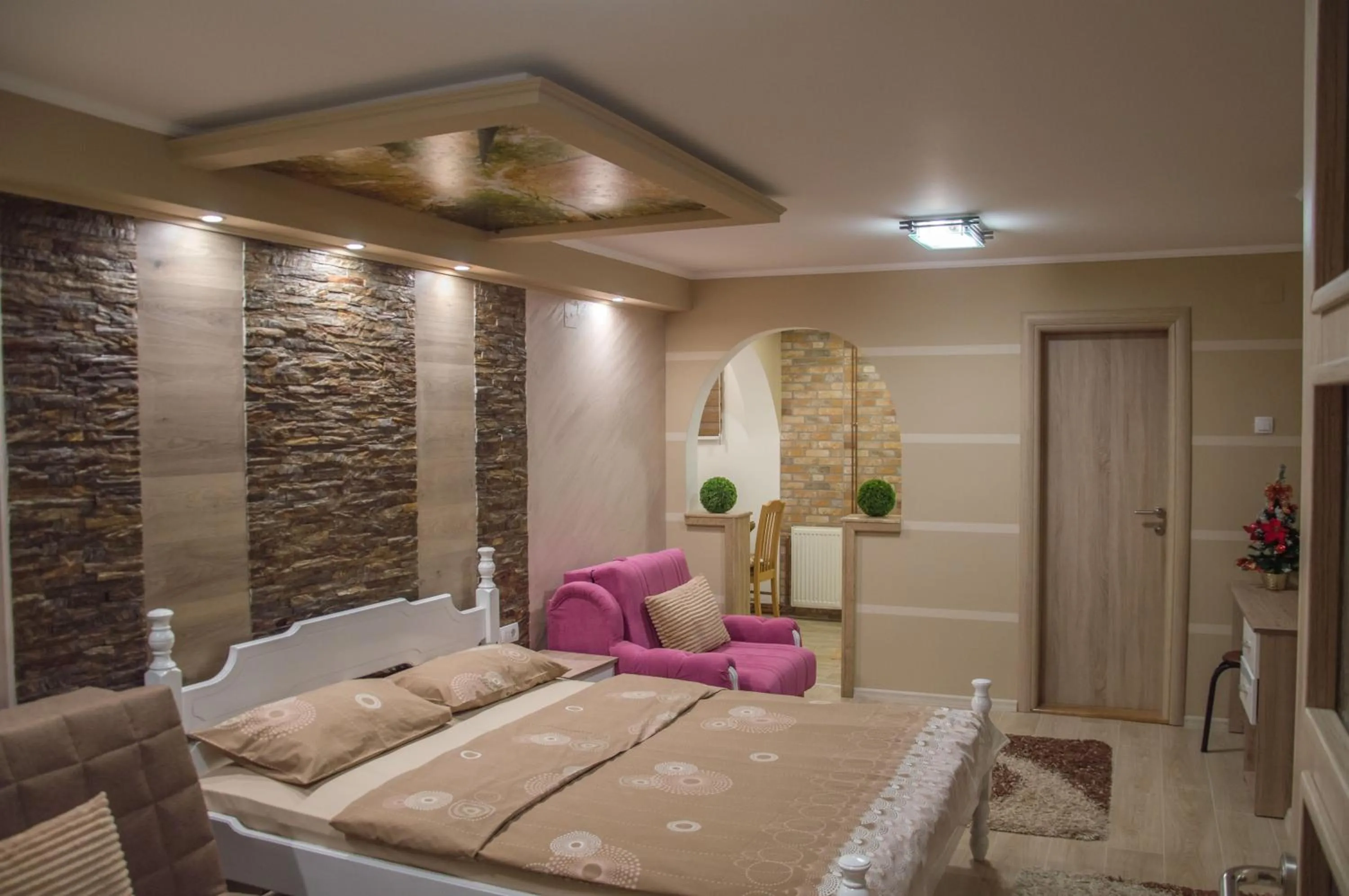 Bedroom, Bed in Apartments Josipovic