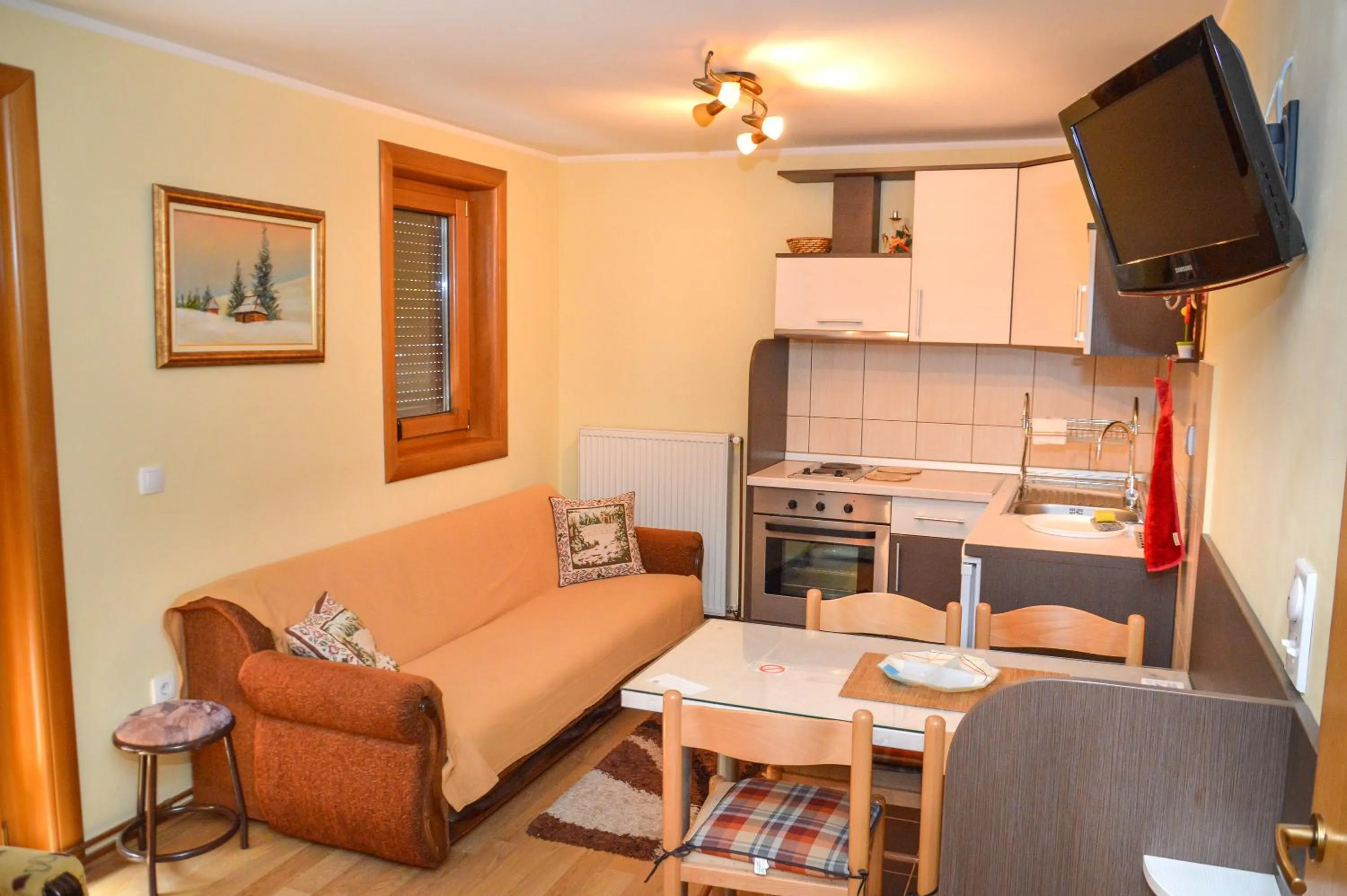 Kitchen or kitchenette in Apartments Josipovic