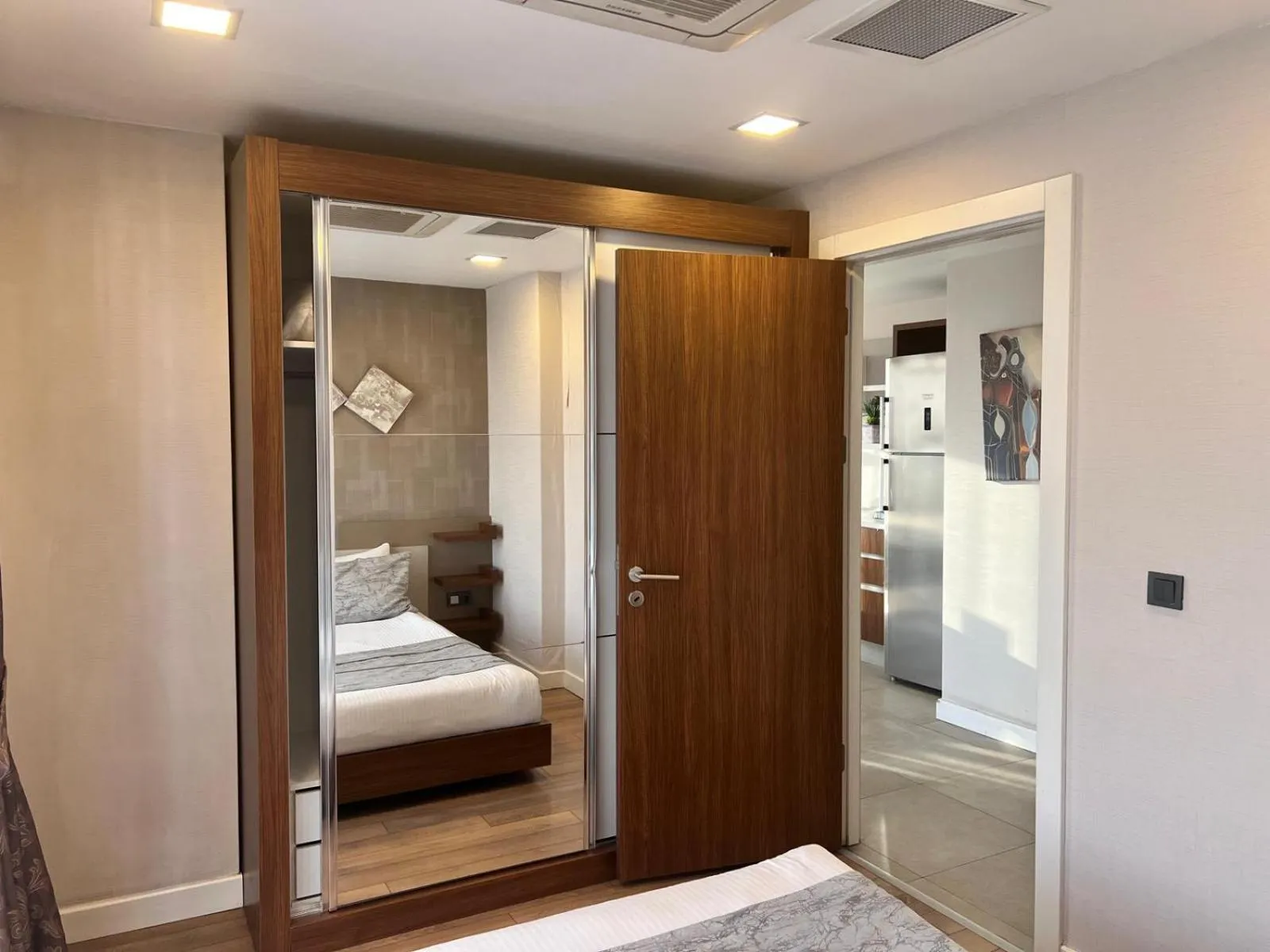 Bedroom in Liv Suit Hotel