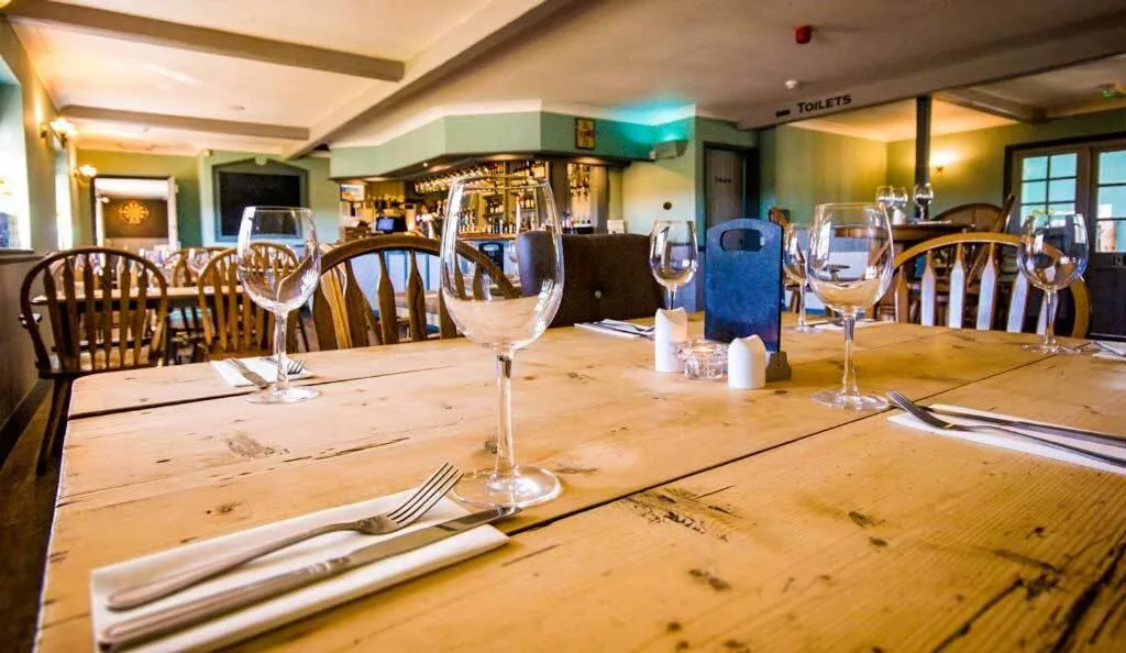 Dining area in The Chequers Inn